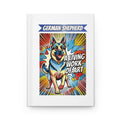 German Shepherd Notebook | Living Work of Art Collection | Pop Art