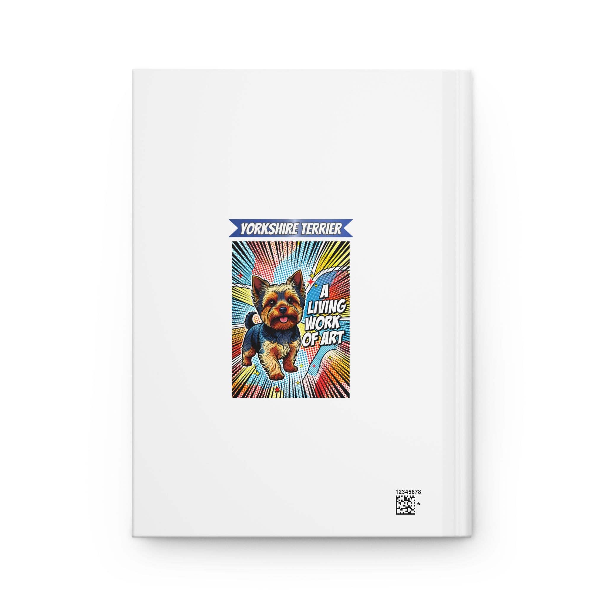 Yorkshire Terrier Notebook | Living Work of Art Collection | Pop Art