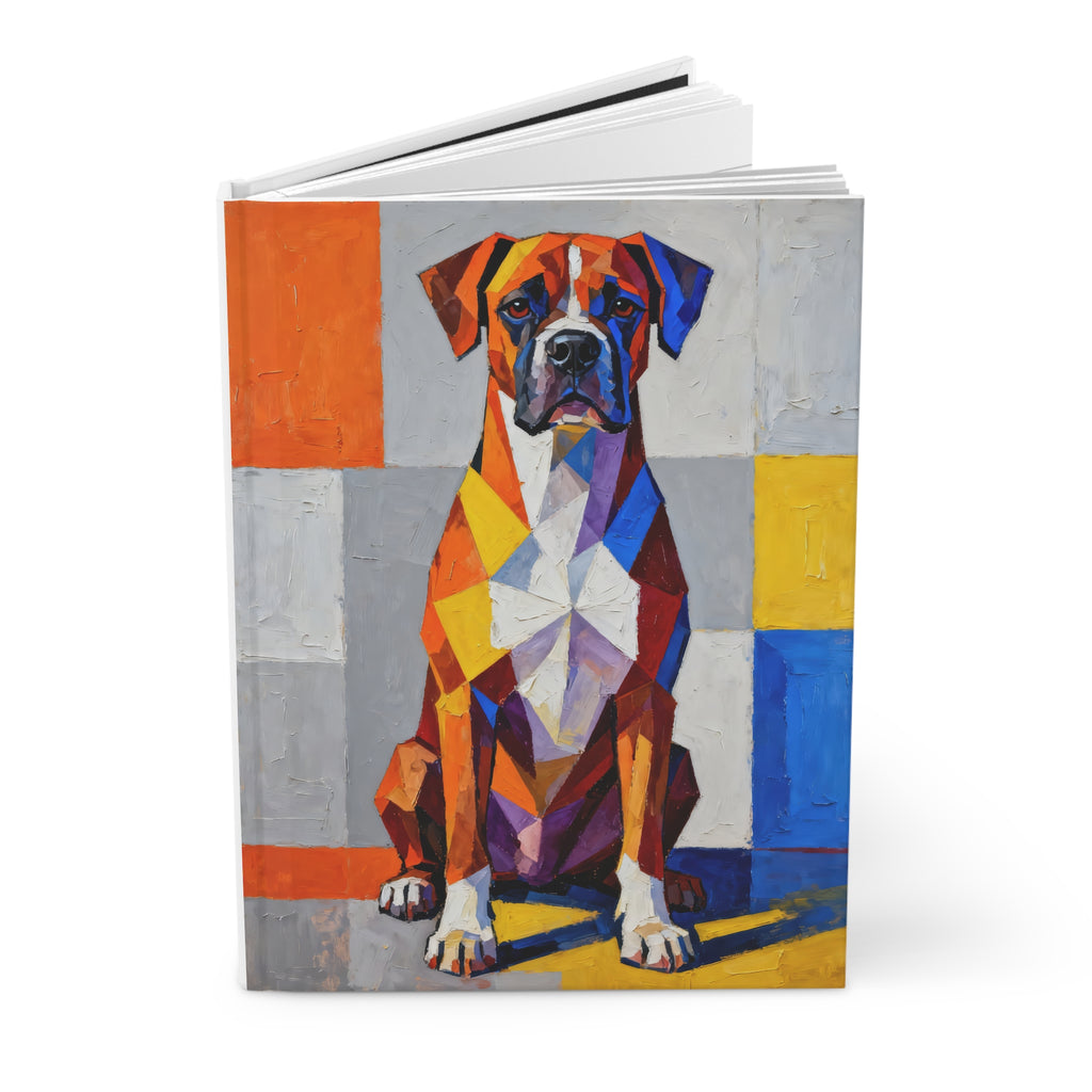 Boxer Notebook | Living Work of Art Collection | Cubist Style