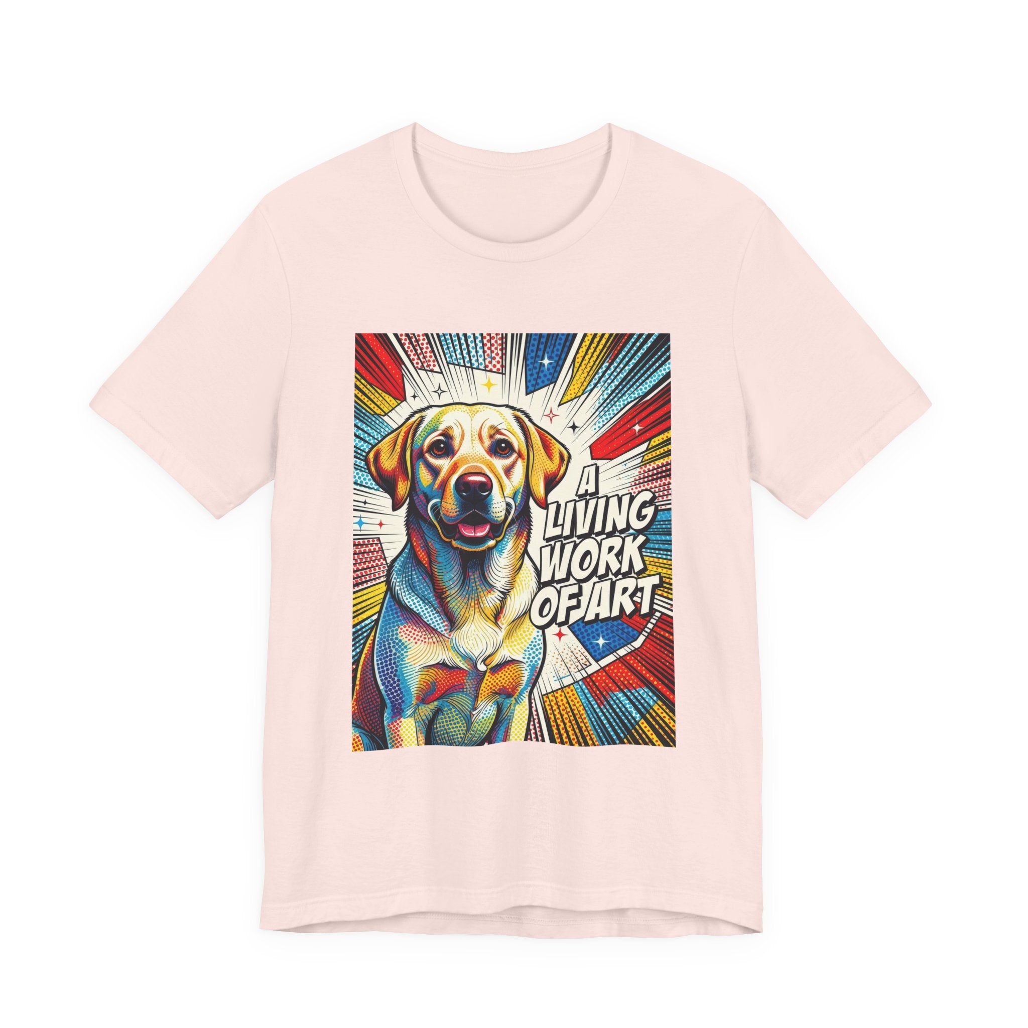 Labrador Retriever T Shirt | A Living Work of Art Collection | Pop Art
