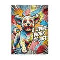 Cockapoo Canvas Wall Art | Living Work of Art Collection | Pop Art Print