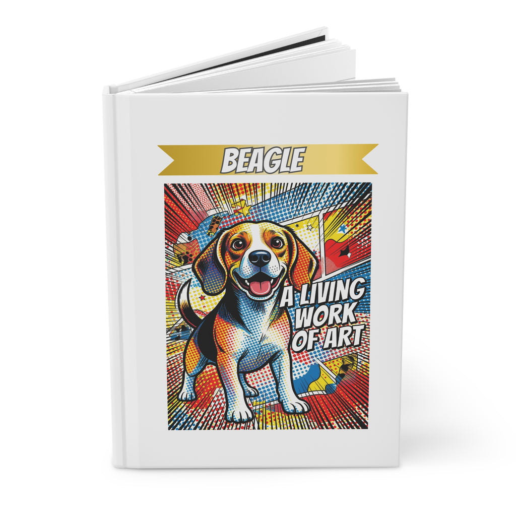 Beagle Notebook | Living Work of Art Collection | Pop Art