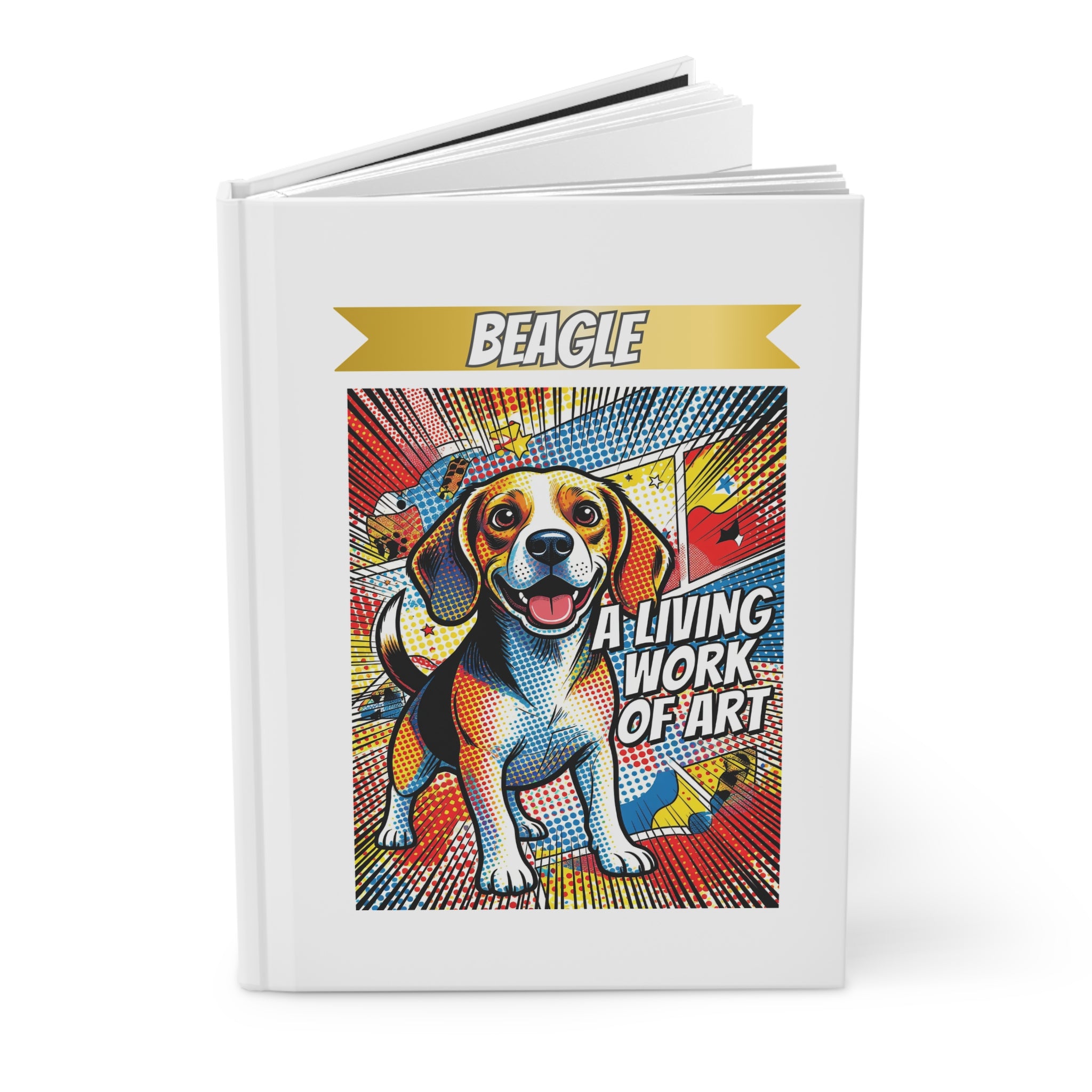 Beagle Notebook | Living Work of Art Collection | Pop Art