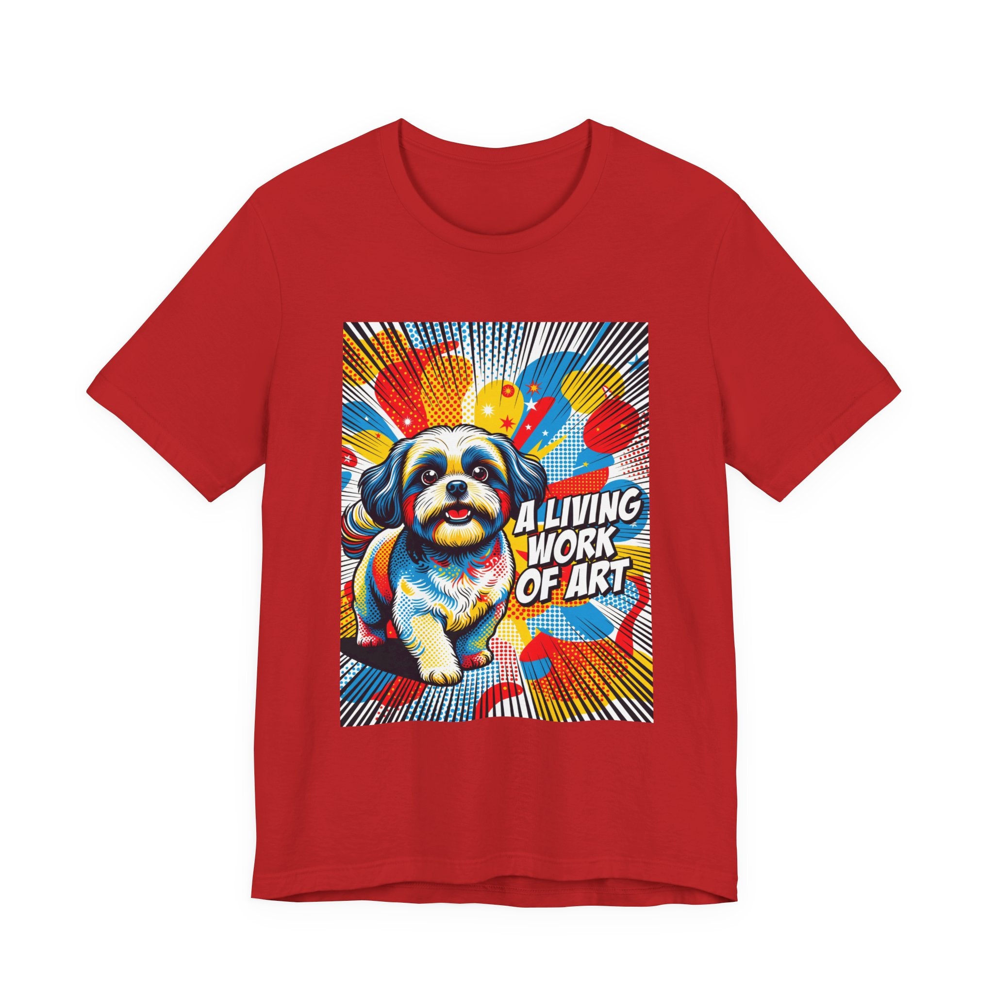Shih Tzu T Shirt | Living Work of Art Collection | Pop Art