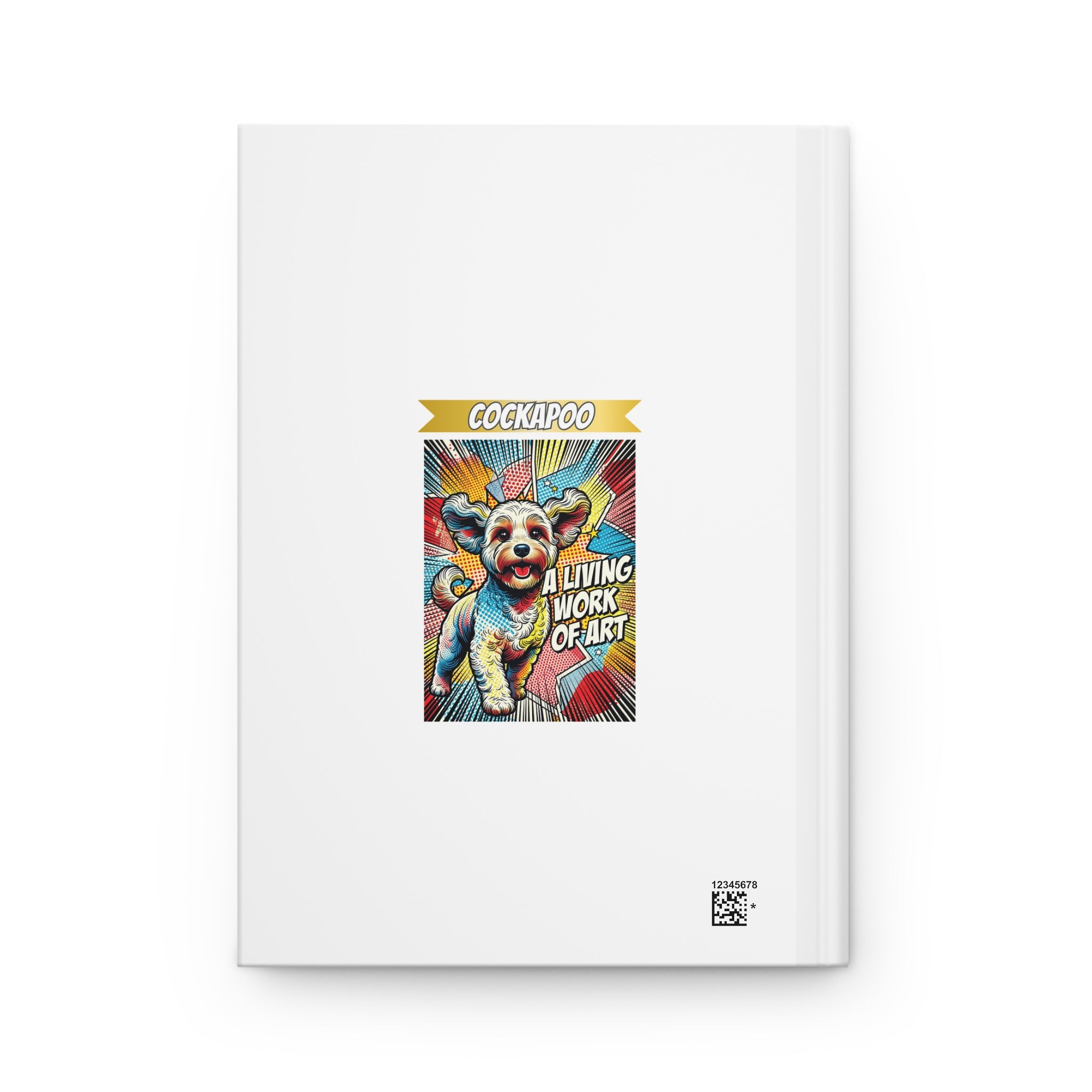 Cockapoo Notebook | Living Work of Art Collection | Pop Art