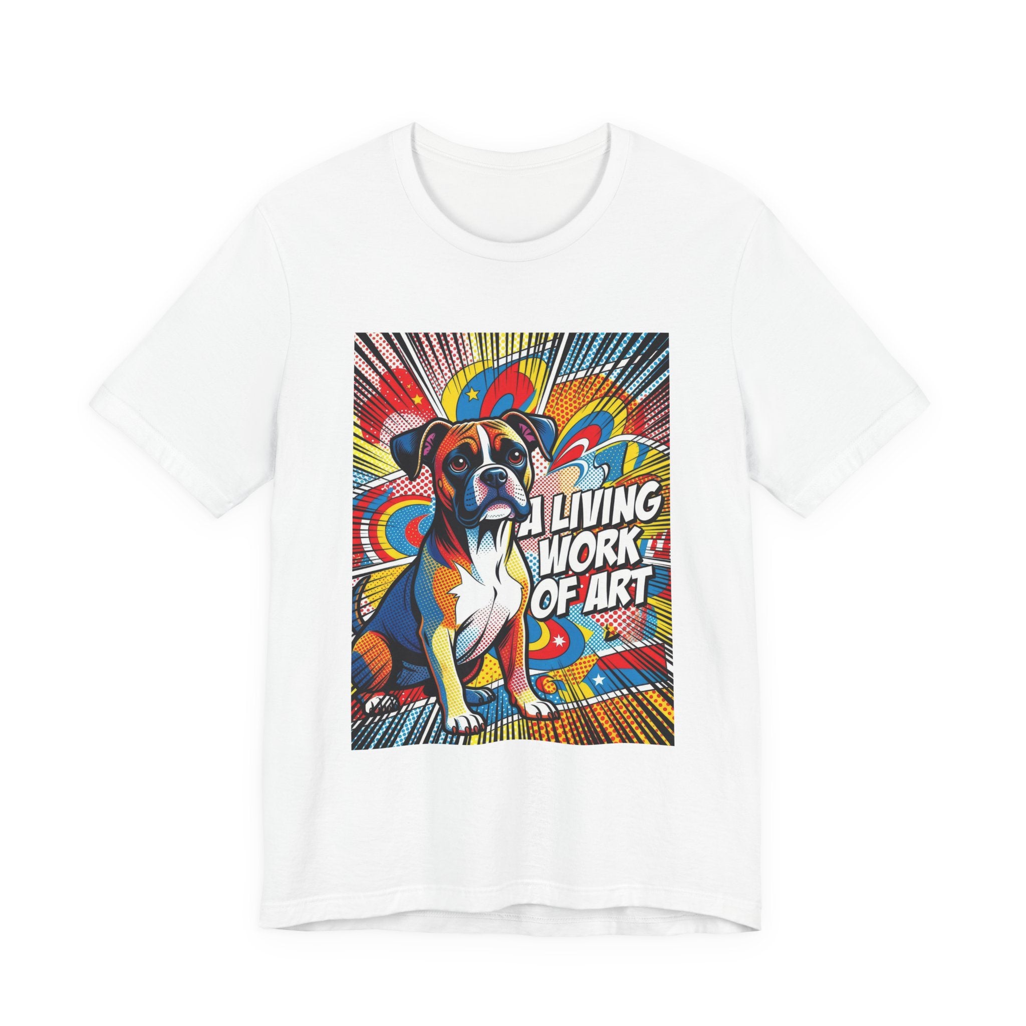 Boxer T Shirt | Living Work of Art Collection | Pop Art