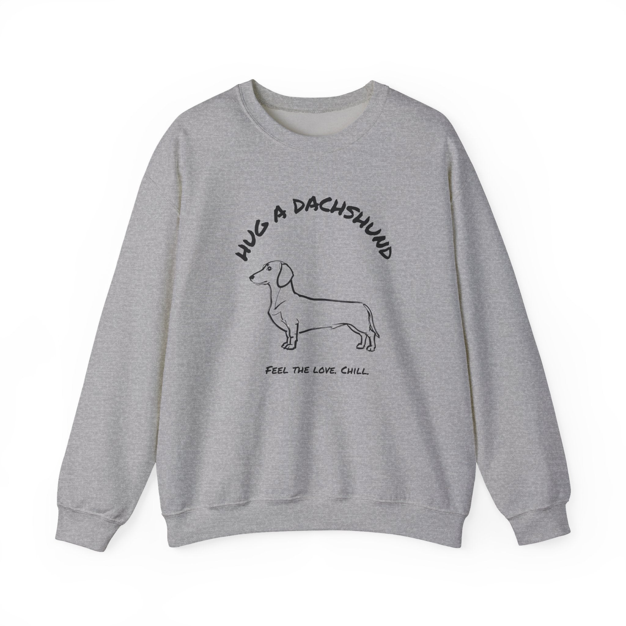 Dachshund Sweatshirt | Hug A Dachshund
