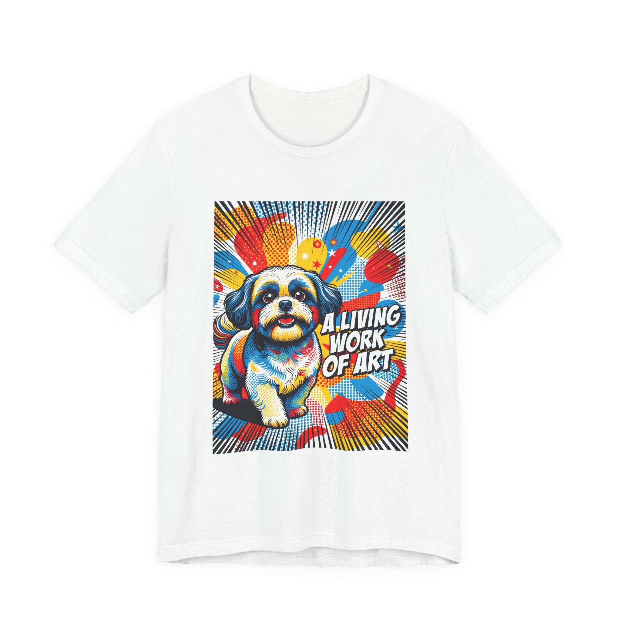 Shih Tzu T Shirt | Living Work of Art Collection | Pop Art