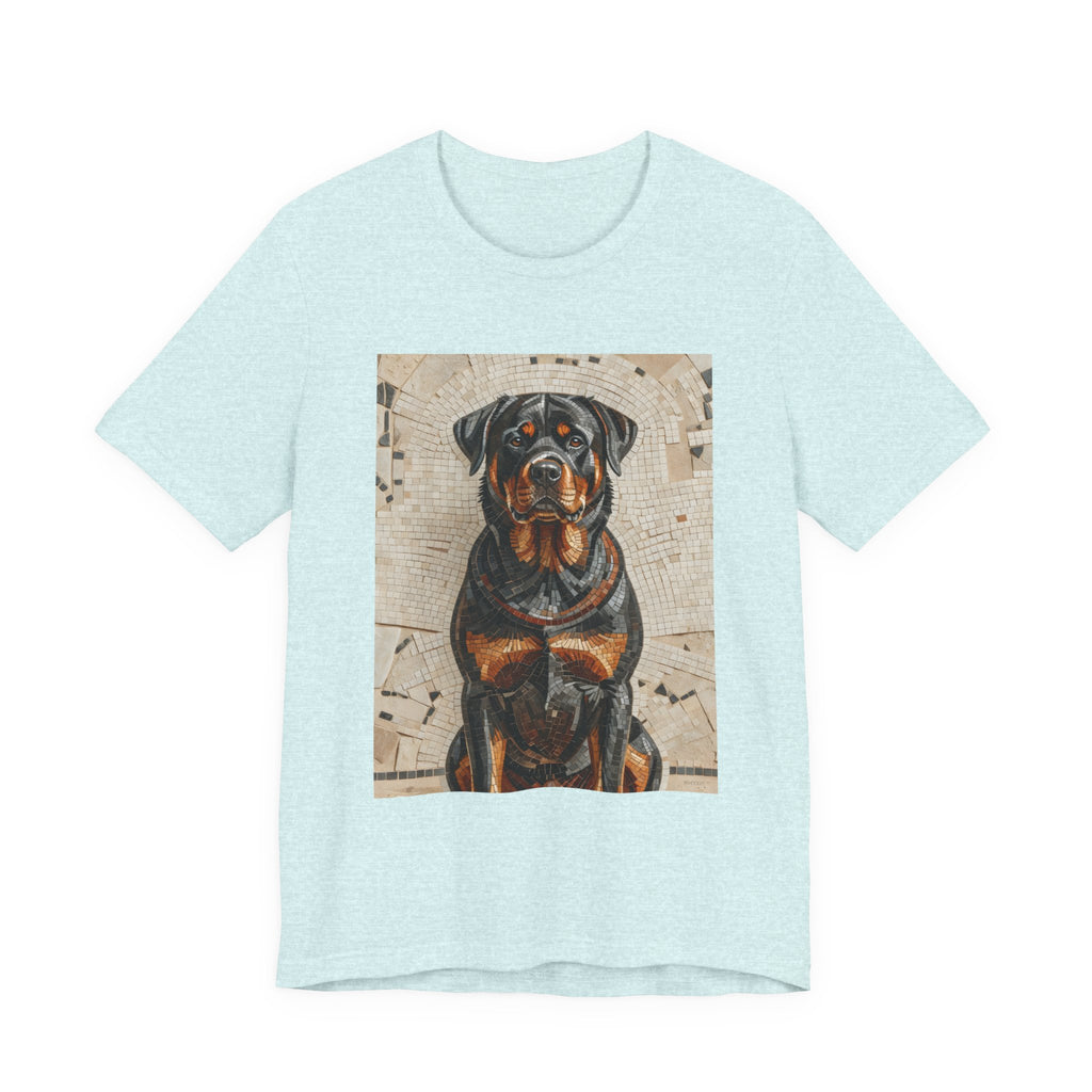 Rottweiler T Shirt | Living Work of Art Collection | Mosaic Style