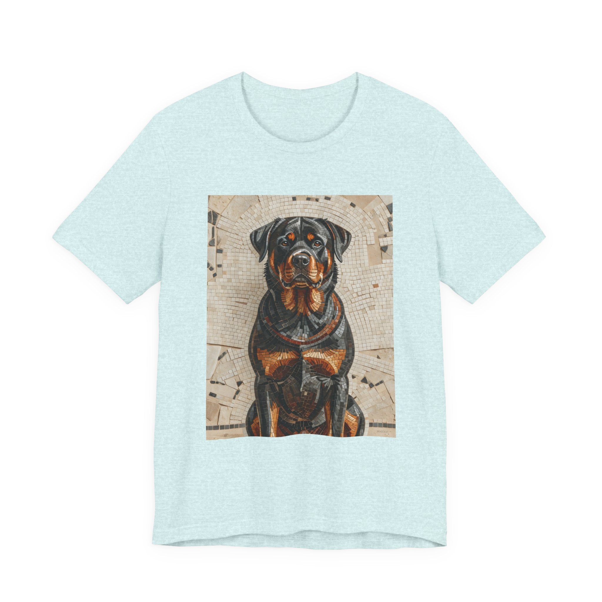 Rottweiler T Shirt | Living Work of Art Collection | Mosaic Style