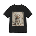 Bichon Frise T Shirt | Living Work of Art Collection | Mosaic Style