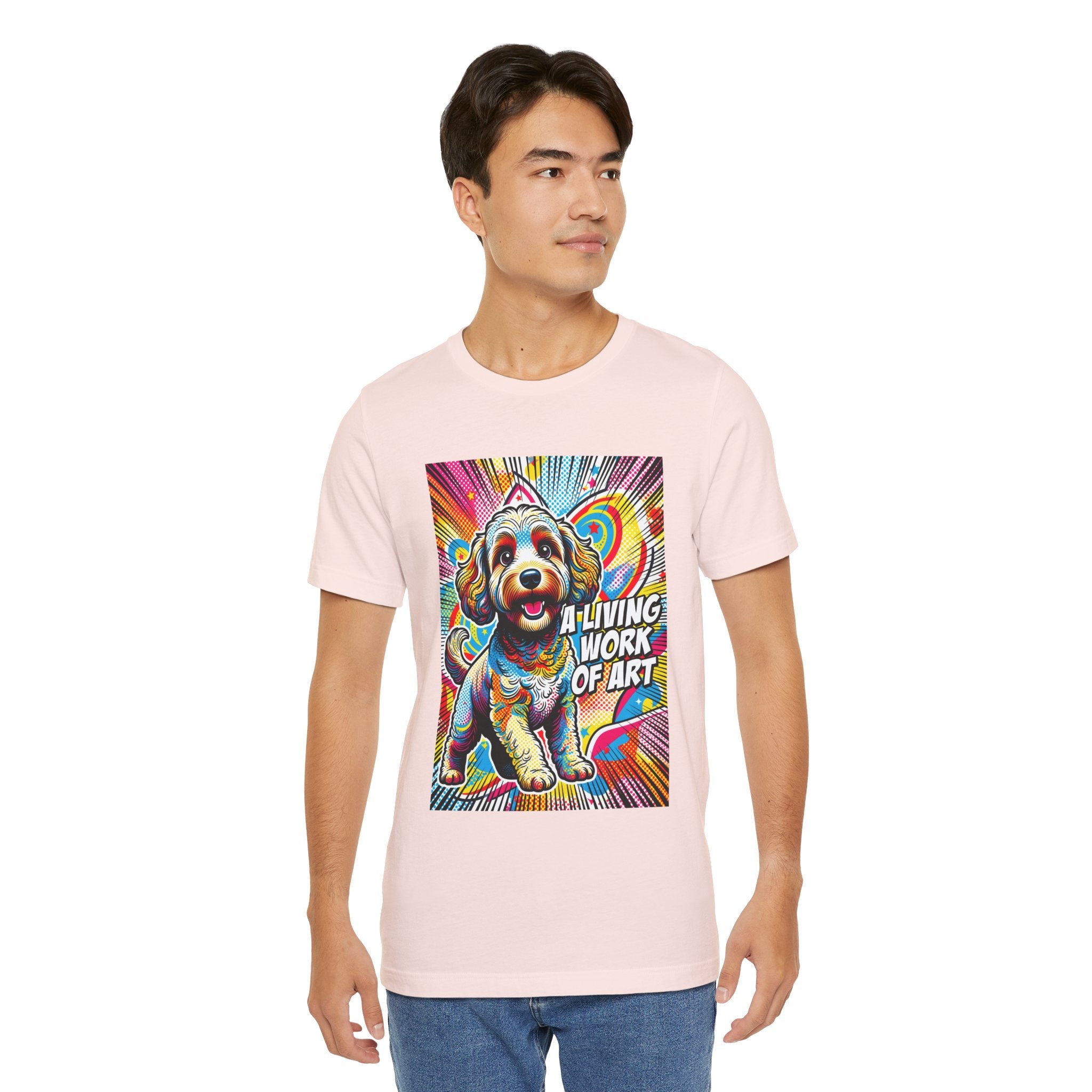 Schnoodle T Shirt | Living Work of Art Collection | Pop Art