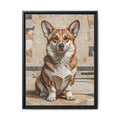 Copy of Bulldog Canvas Wall Art | Living Work of Art Collection | Mosaic Style Print