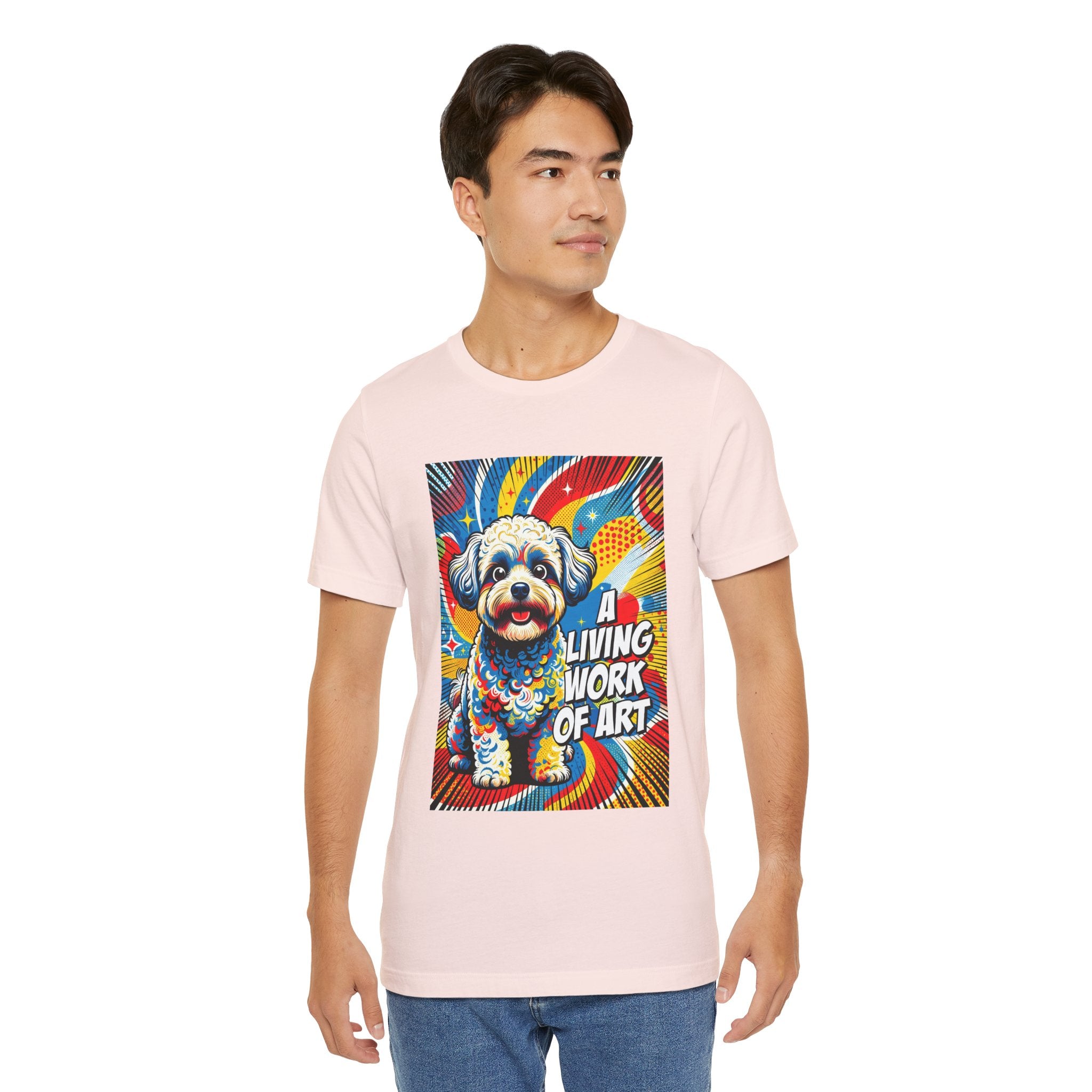 Shih-Poo T Shirt | Living Work of Art Collection | Pop Art