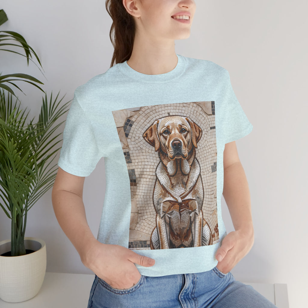 Labrador Retriever T Shirt | Living Work of Art Collection | Mosaic Style