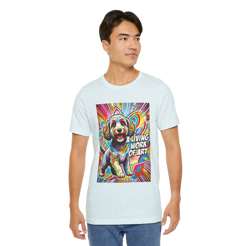 Schnoodle T Shirt | Living Work of Art Collection | Pop Art
