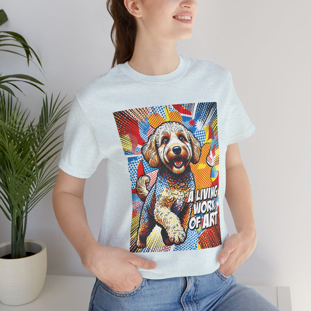Goldendoodle T Shirt | Living Work of Art Collection | Pop Art