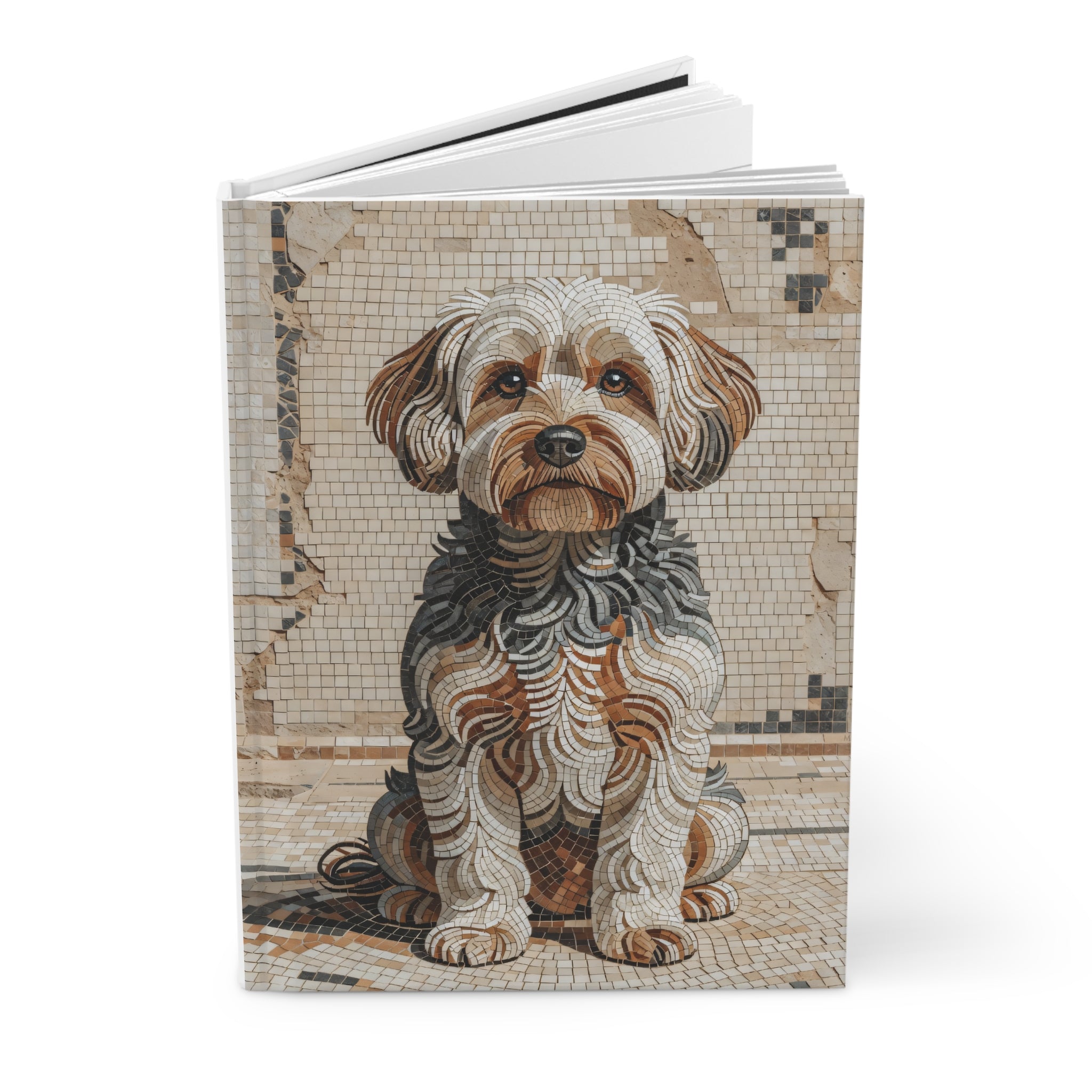Yorkipoo Notebook | Living Work of Art Collection | Mosaic Style