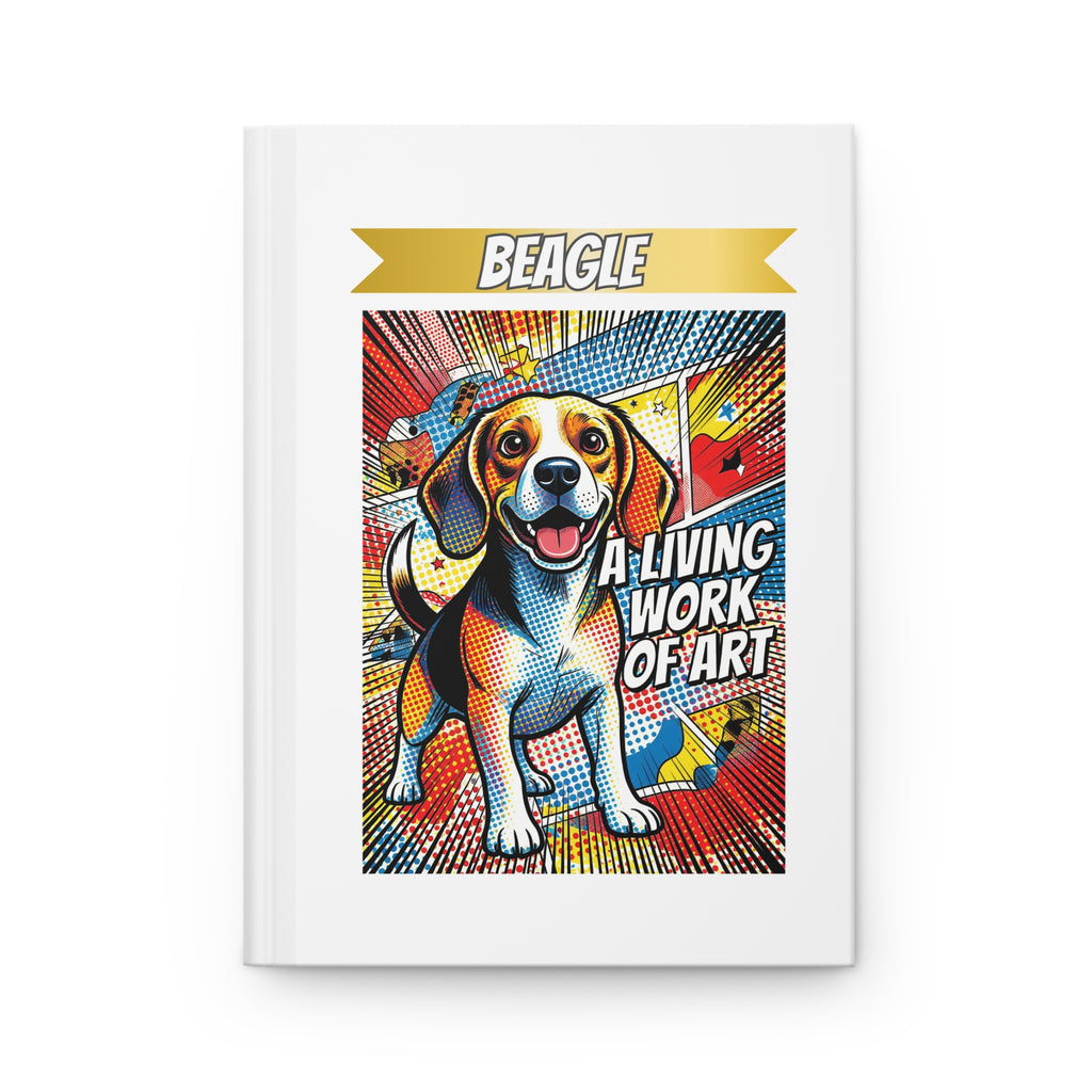 Beagle Notebook | Living Work of Art Collection | Pop Art