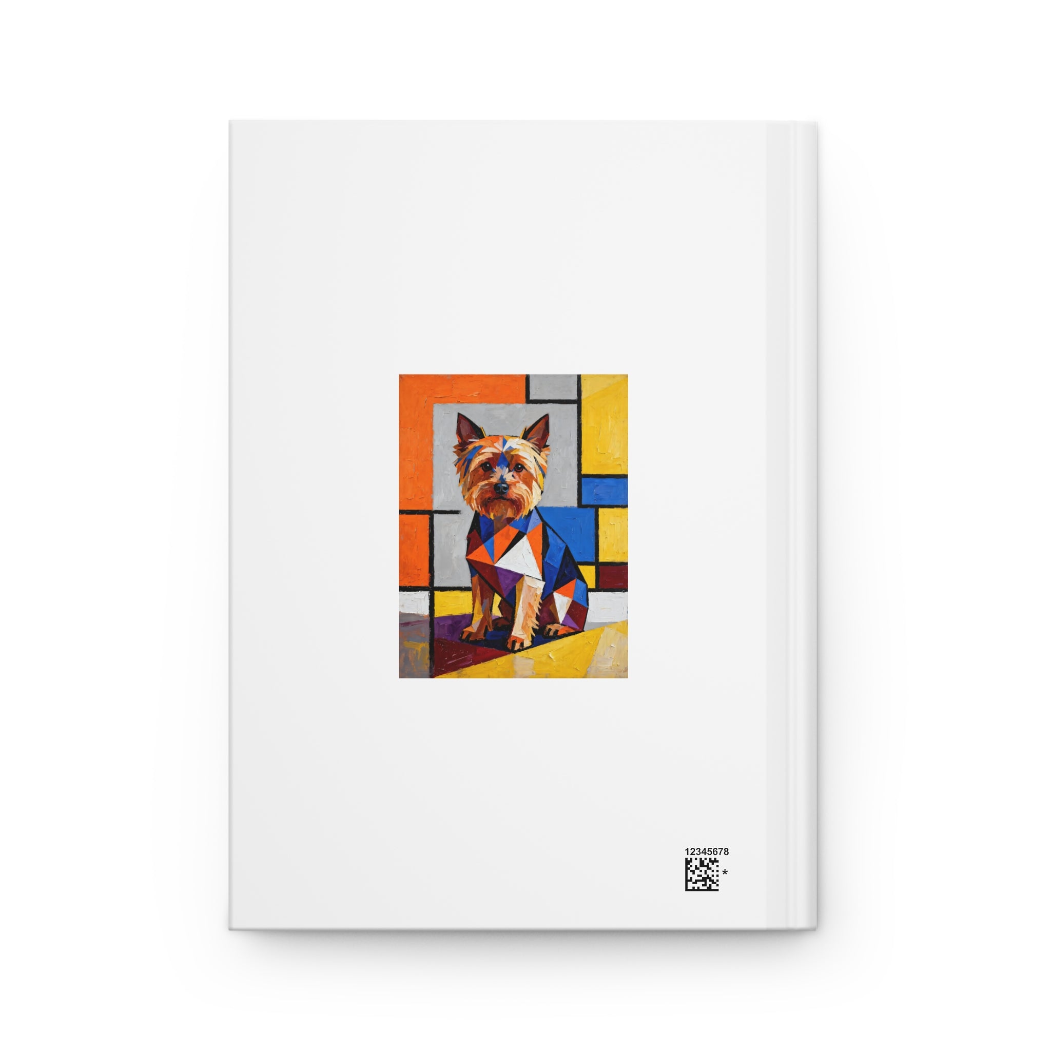 Yorkshire Terrier Notebook | Living Work of Art Collection | Cubist Style