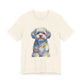 Shih-Poo T Shirt | Living Work of Art Collection | Pointillism Style