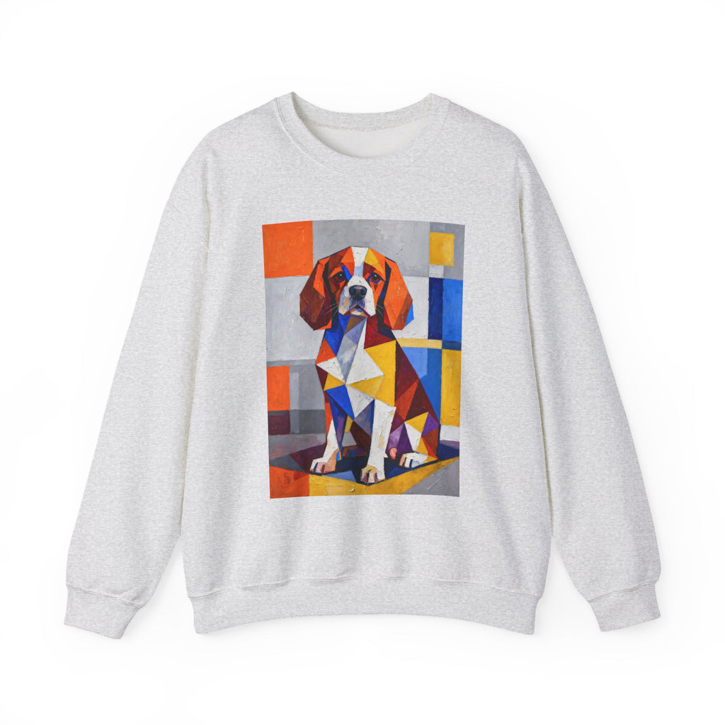 Cavalier King Charles Spaniel Sweatshirt | Living Work of Art Collection | Cubist Style