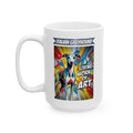 Italian Greyhound Coffee Mug | Living Work of Art Collection | Pop Art