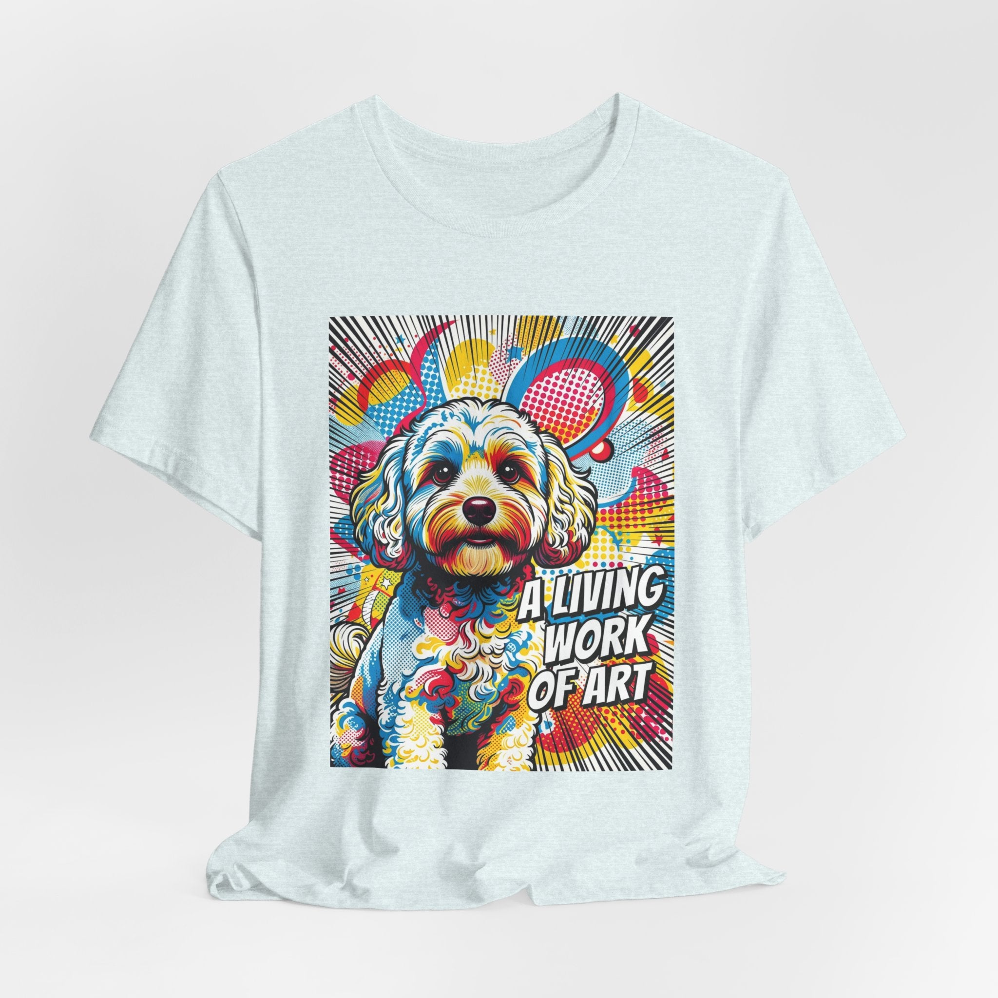Cavapoo T Shirt | Living Work of Art Collection | Pop Art