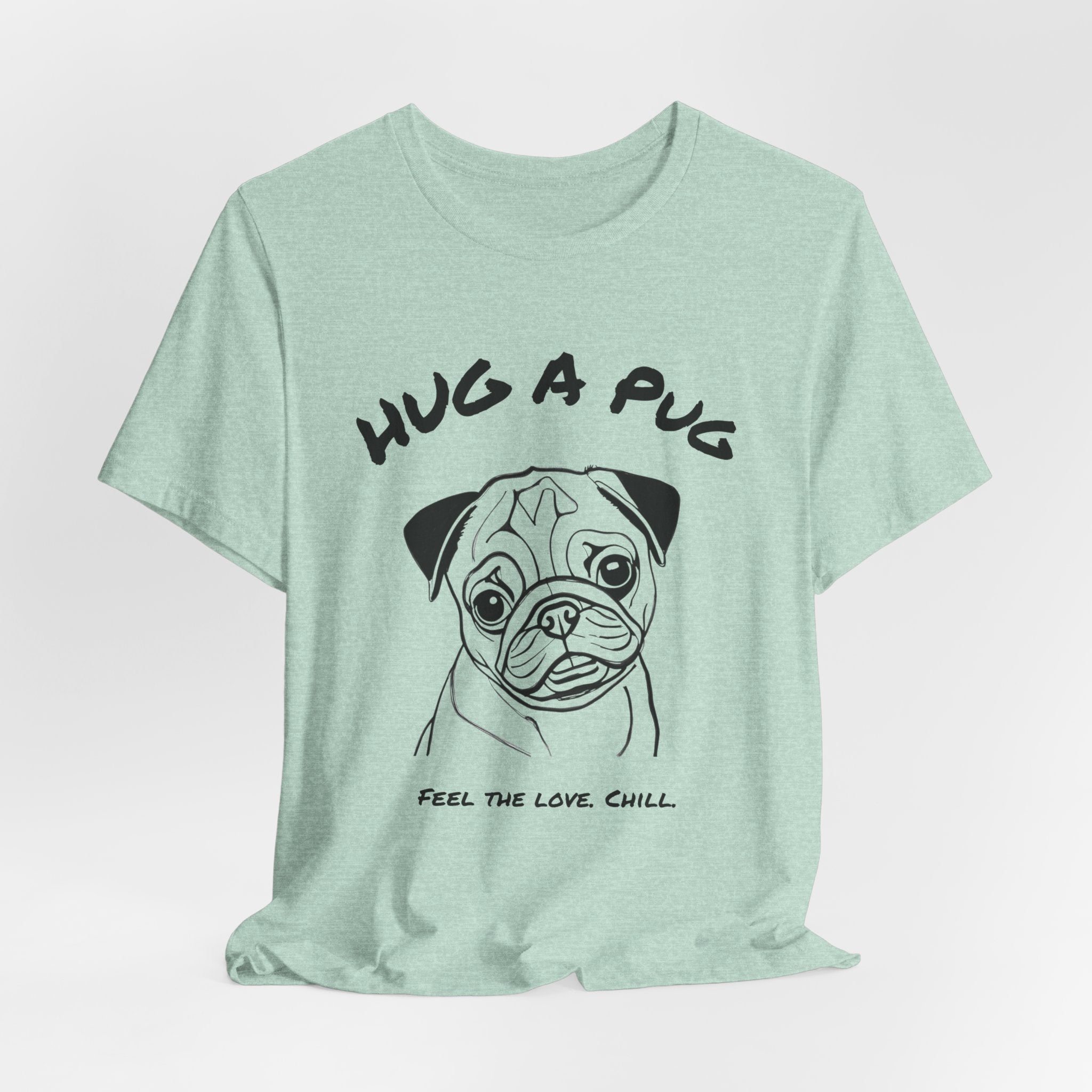 Pug T Shirt | Hug a Pug
