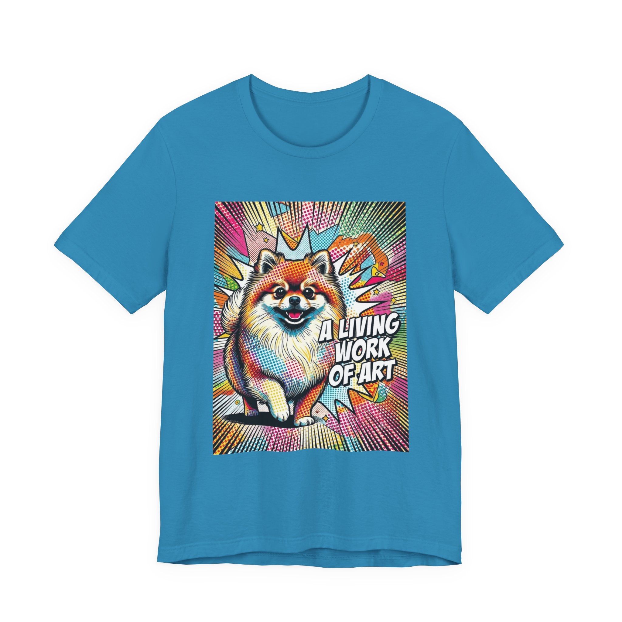 Pomeranien T Shirt | Living Work of Art Collection | Pop Art