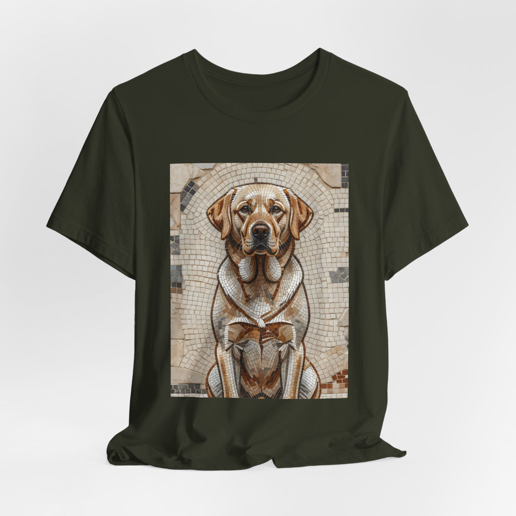 Labrador Retriever T Shirt | Living Work of Art Collection | Mosaic Style