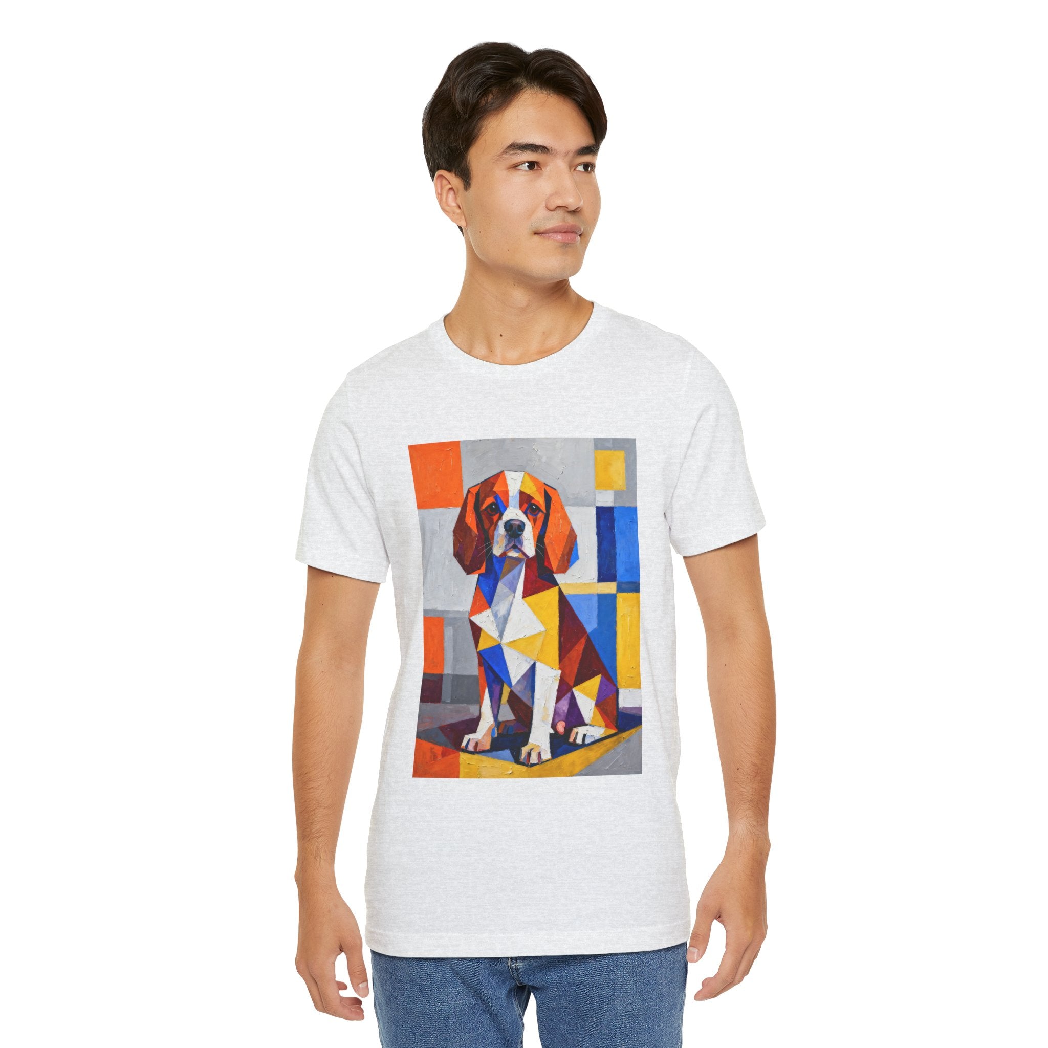 Cavalier King Charles Spaniel T Shirt | Living Work of Art Collection | Cubist Style