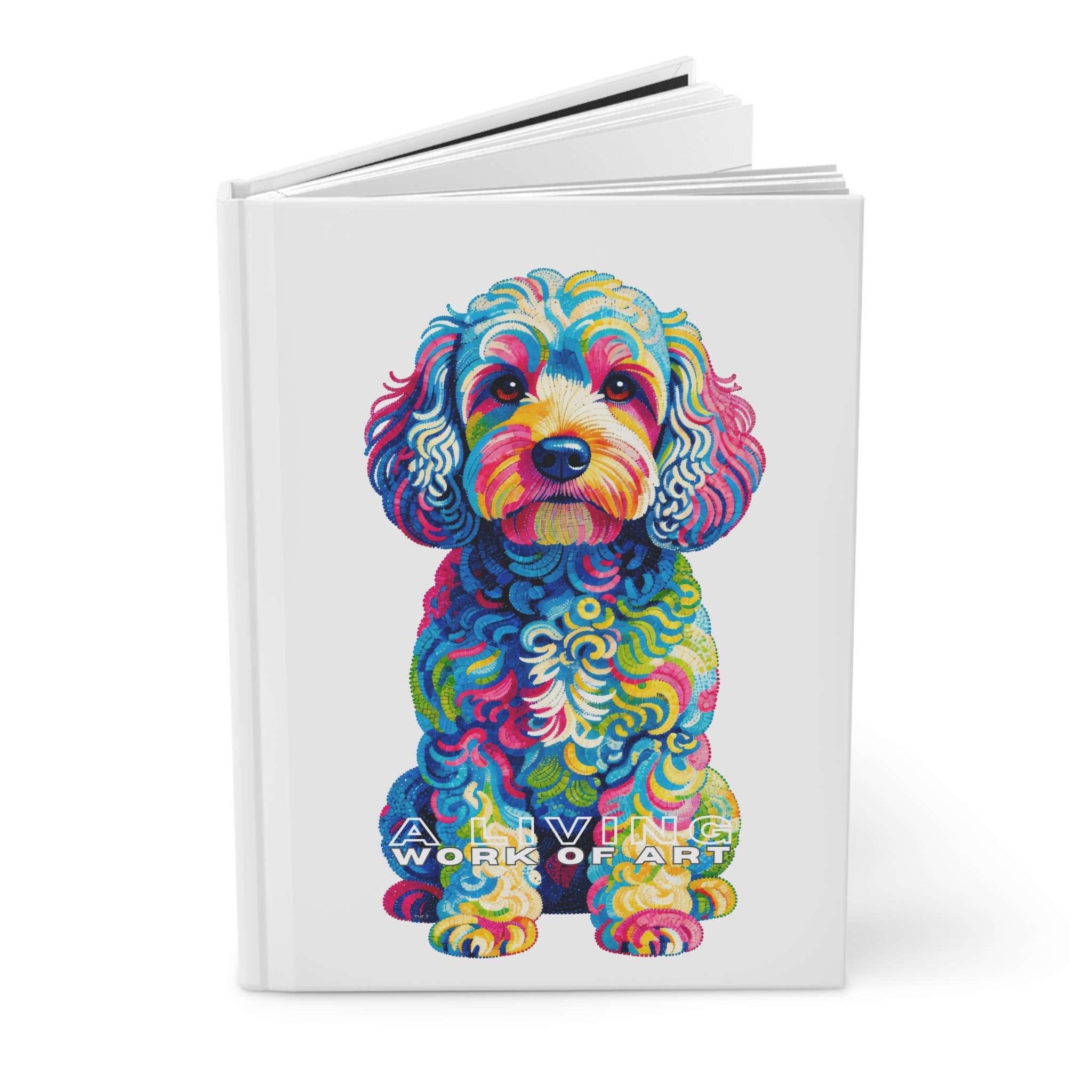 Cockapoo Notebook | Living Work of Art Collection | Pointillism Style
