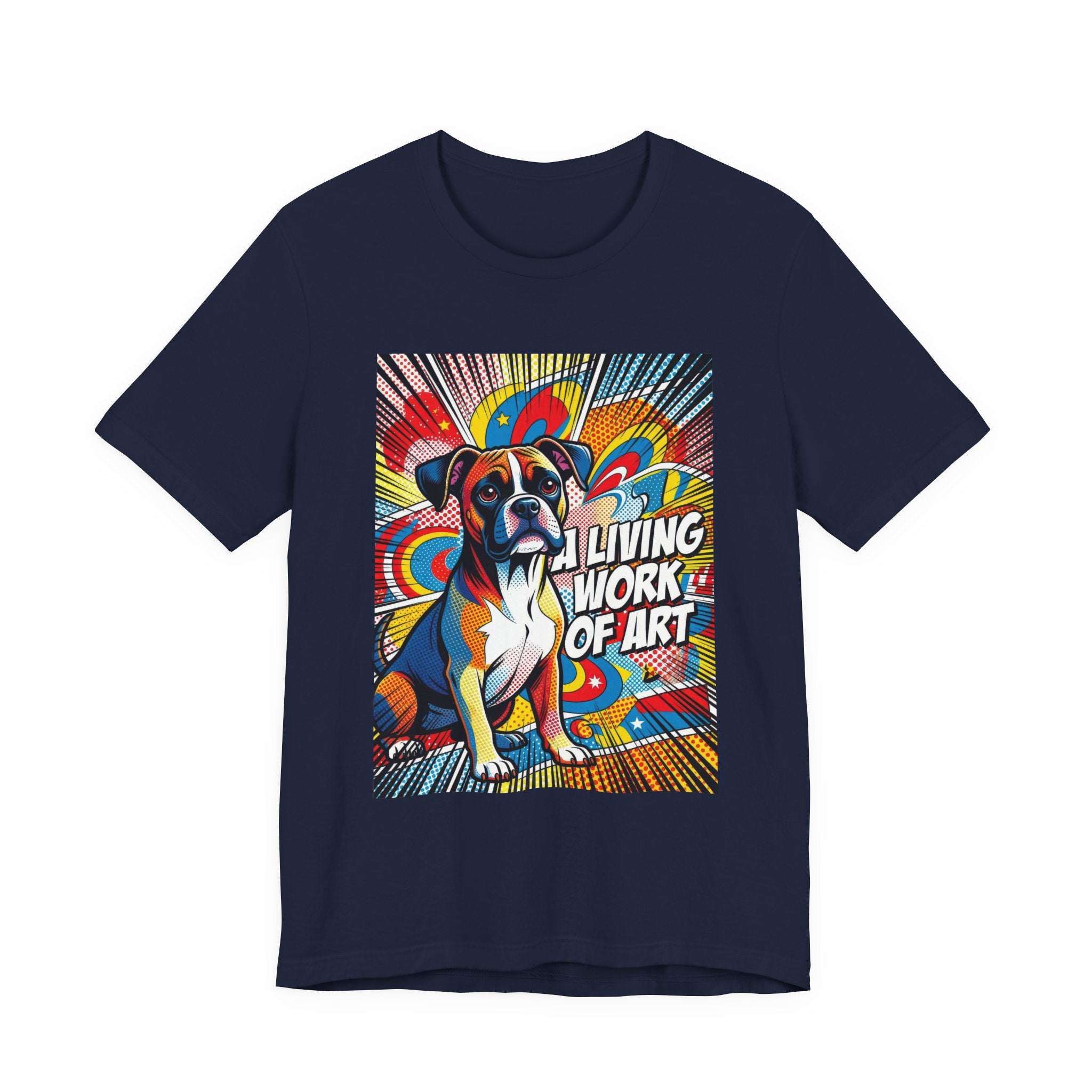 Boxer T Shirt | Living Work of Art Collection | Pop Art