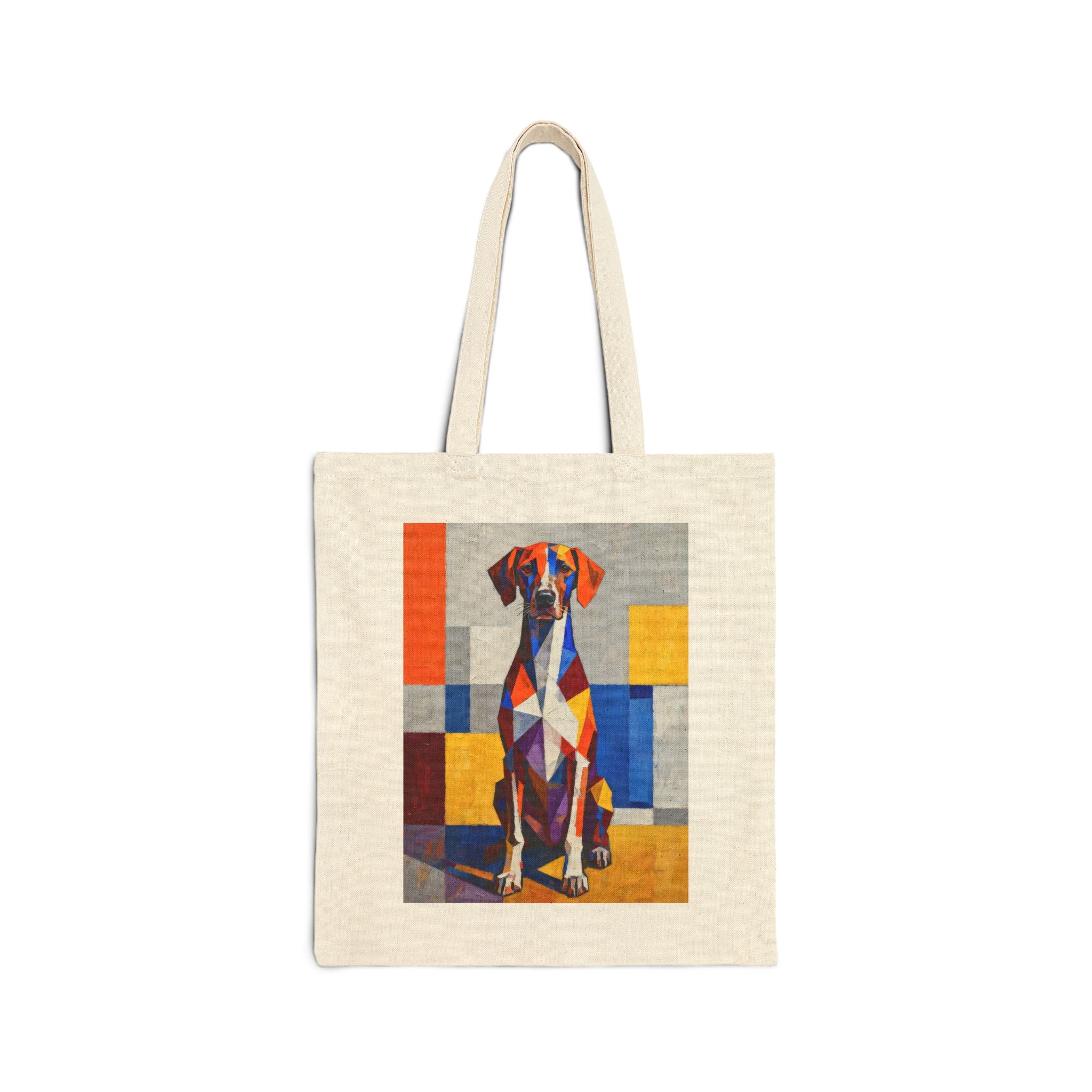 German Shorthaired Pointer Tote Bag | Living Work of Art Collection | Cubist Style