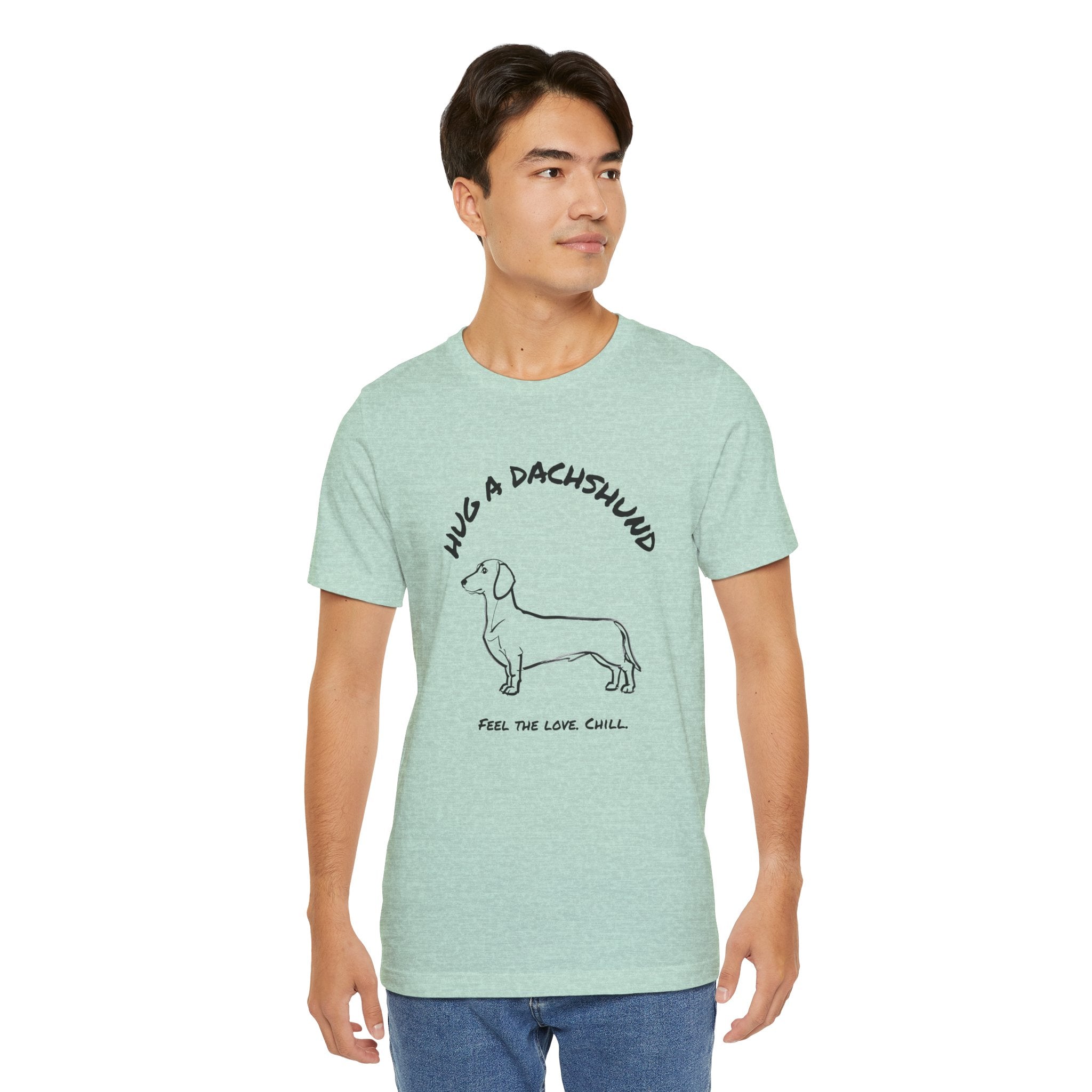 Dachshund T Shirt | Hug a Dachshund