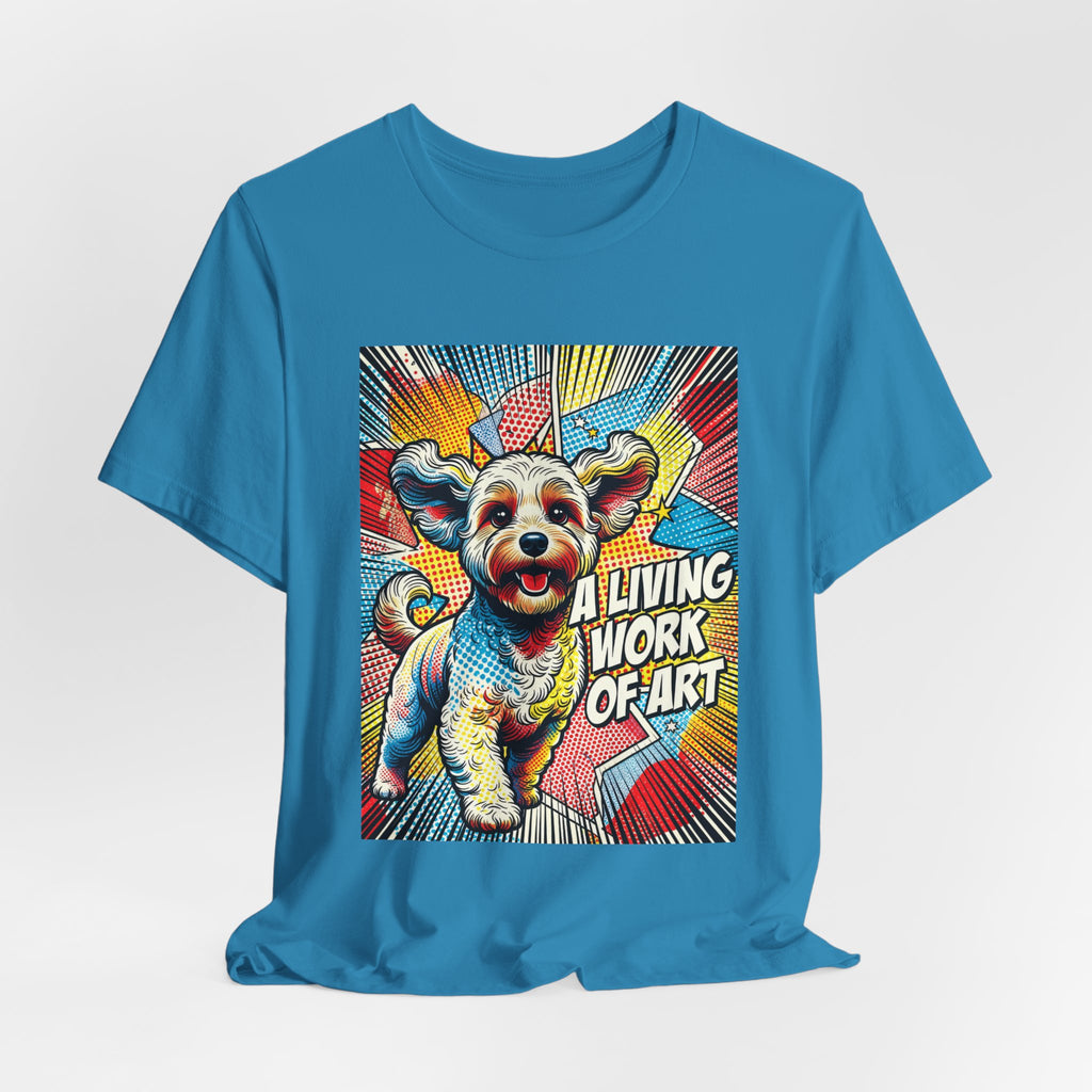 Cockapoo T Shirt | Living Work of Art Collection | Pop Art