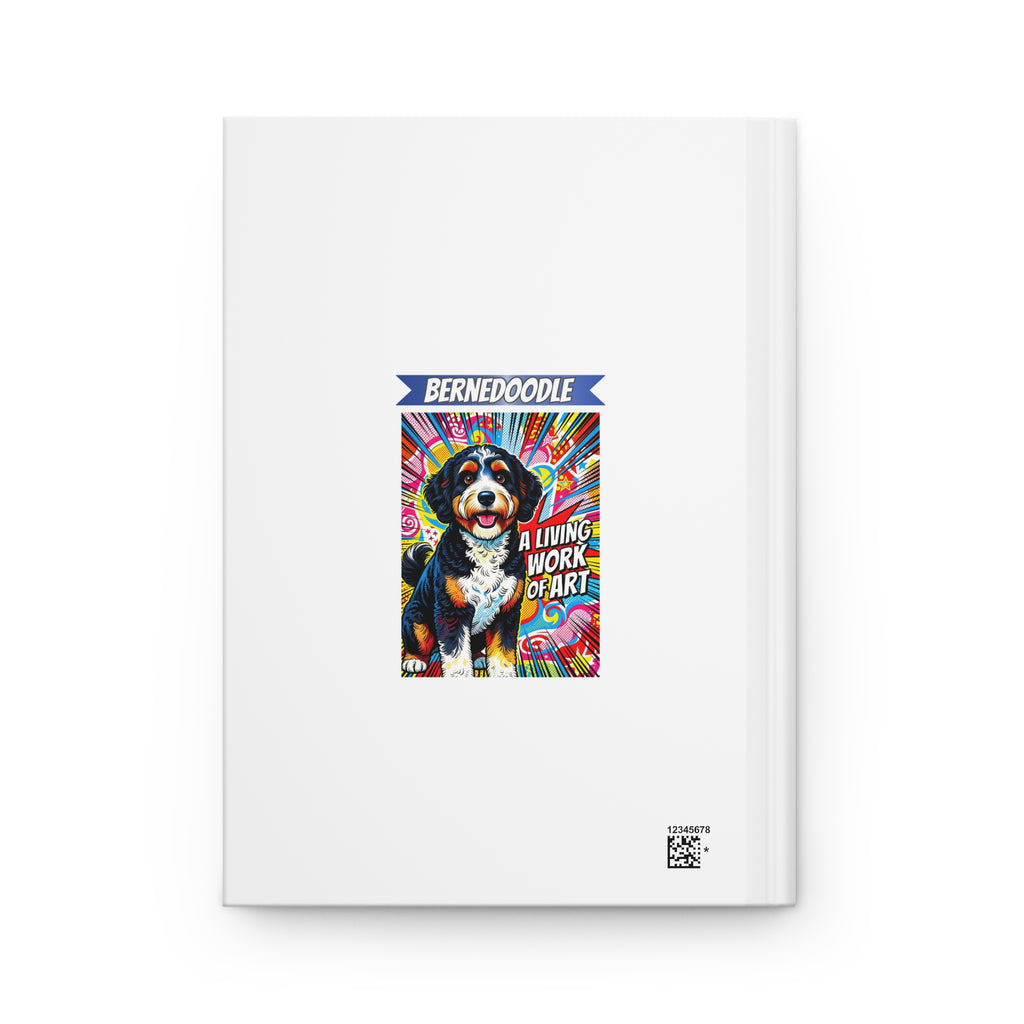 Bernedoodle Notebook | Living Work of Art Collection | Pop Art