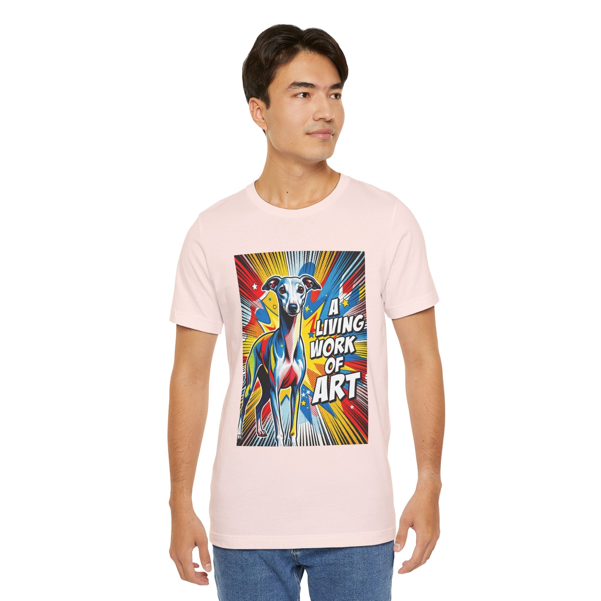 Italian Greyhound T Shirt | Living Work of Art Collection | Pop Art