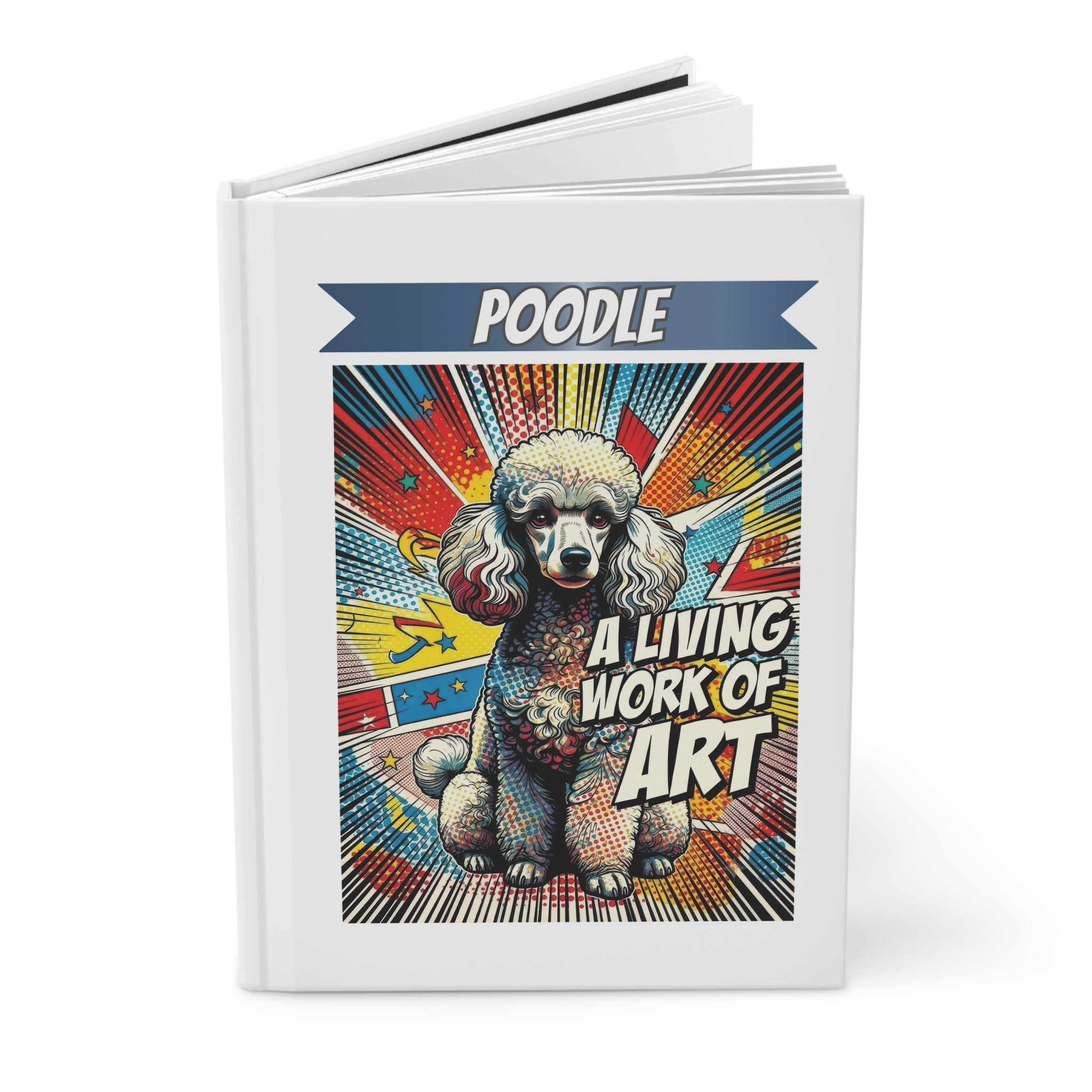 Poodle Notebook | Living Work of Art Collection | Pop Art