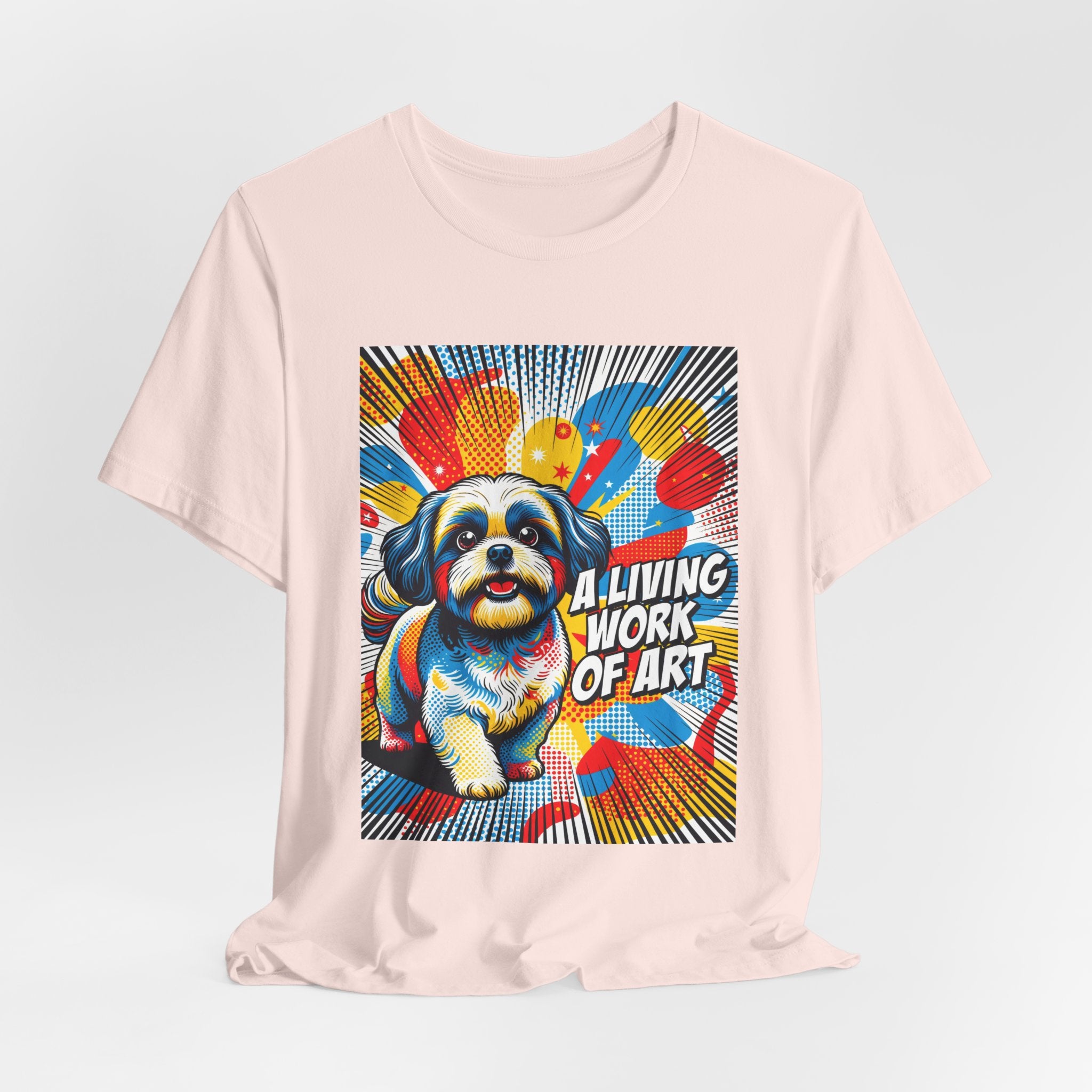 Shih Tzu T Shirt | Living Work of Art Collection | Pop Art