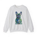French Bulldog Sweatshirt | Living Work of Art Collection | Pointillism Style
