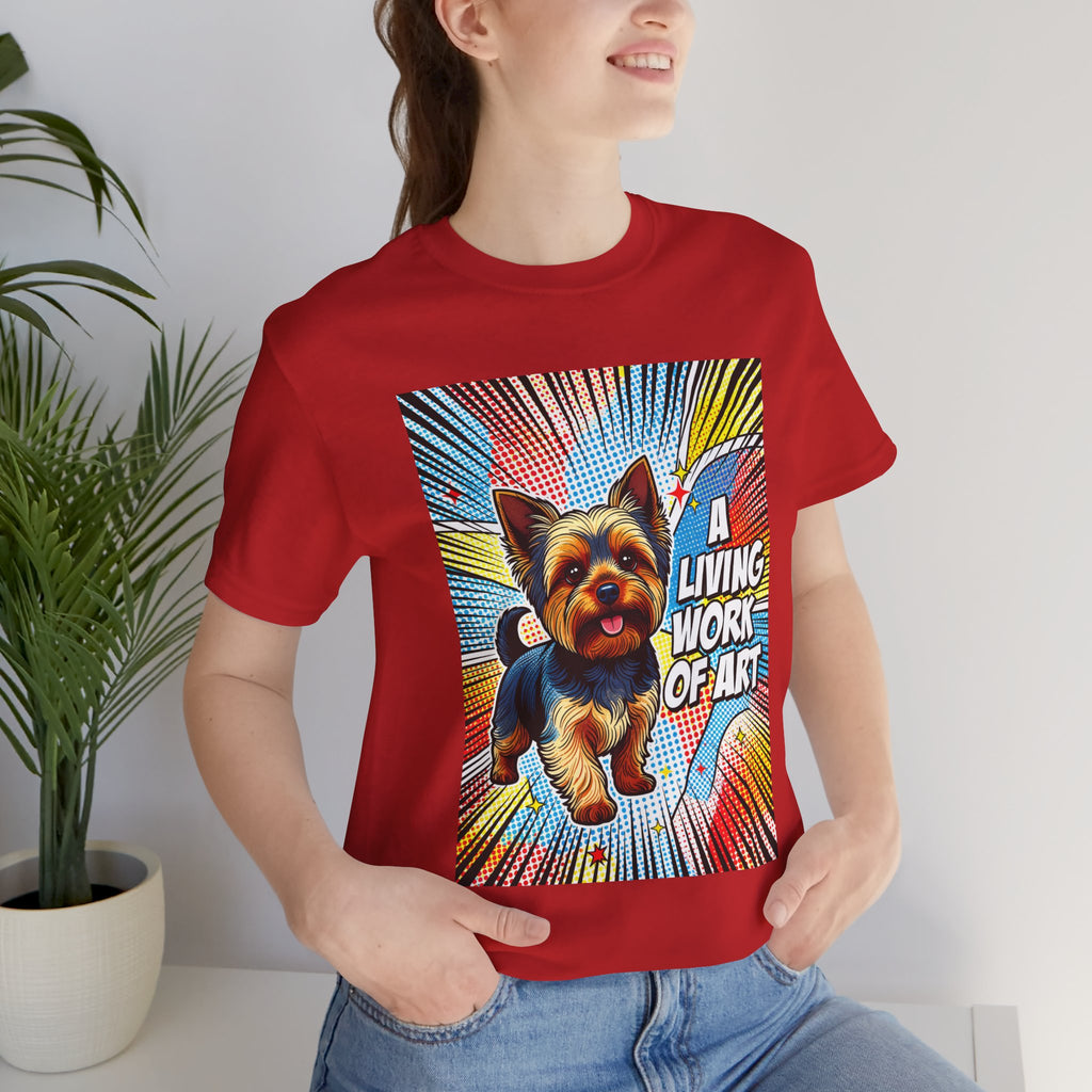 Yorkshire Terrier T Shirt | Living Work of Art Collection | Pop Art