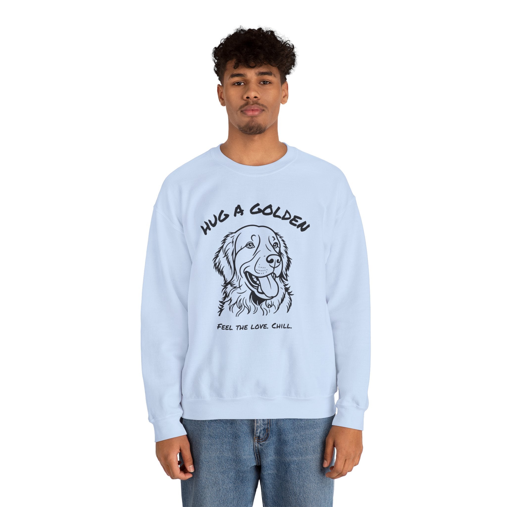 Golden Retriever Sweatshirt | Hug A Golden