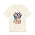 Shih Tzu T Shirt | Living Work of Art Collection | Pointillism Style