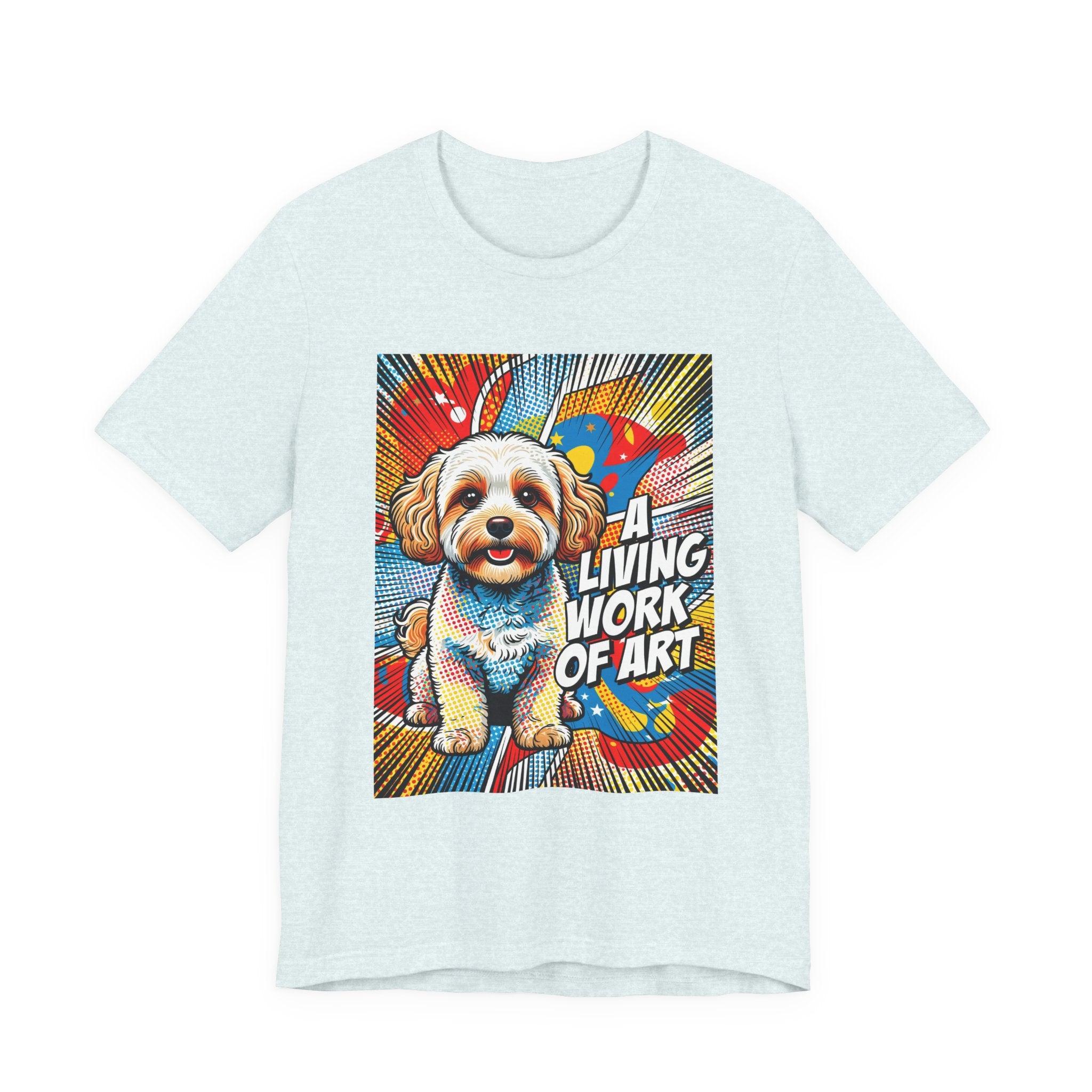 Maltipoo T Shirt | Living Work of Art Collection | Pop Art