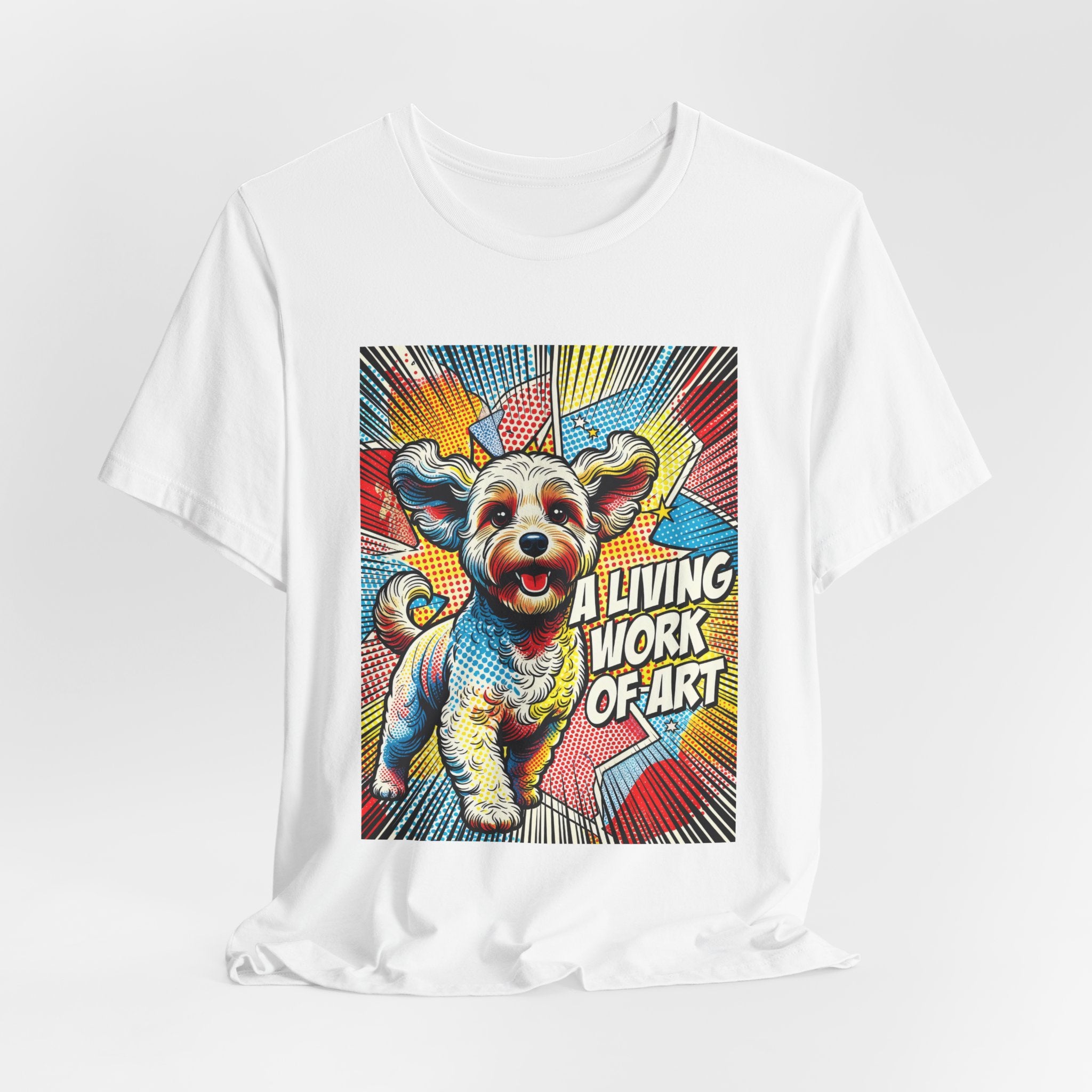 Cockapoo T Shirt | Living Work of Art Collection | Pop Art
