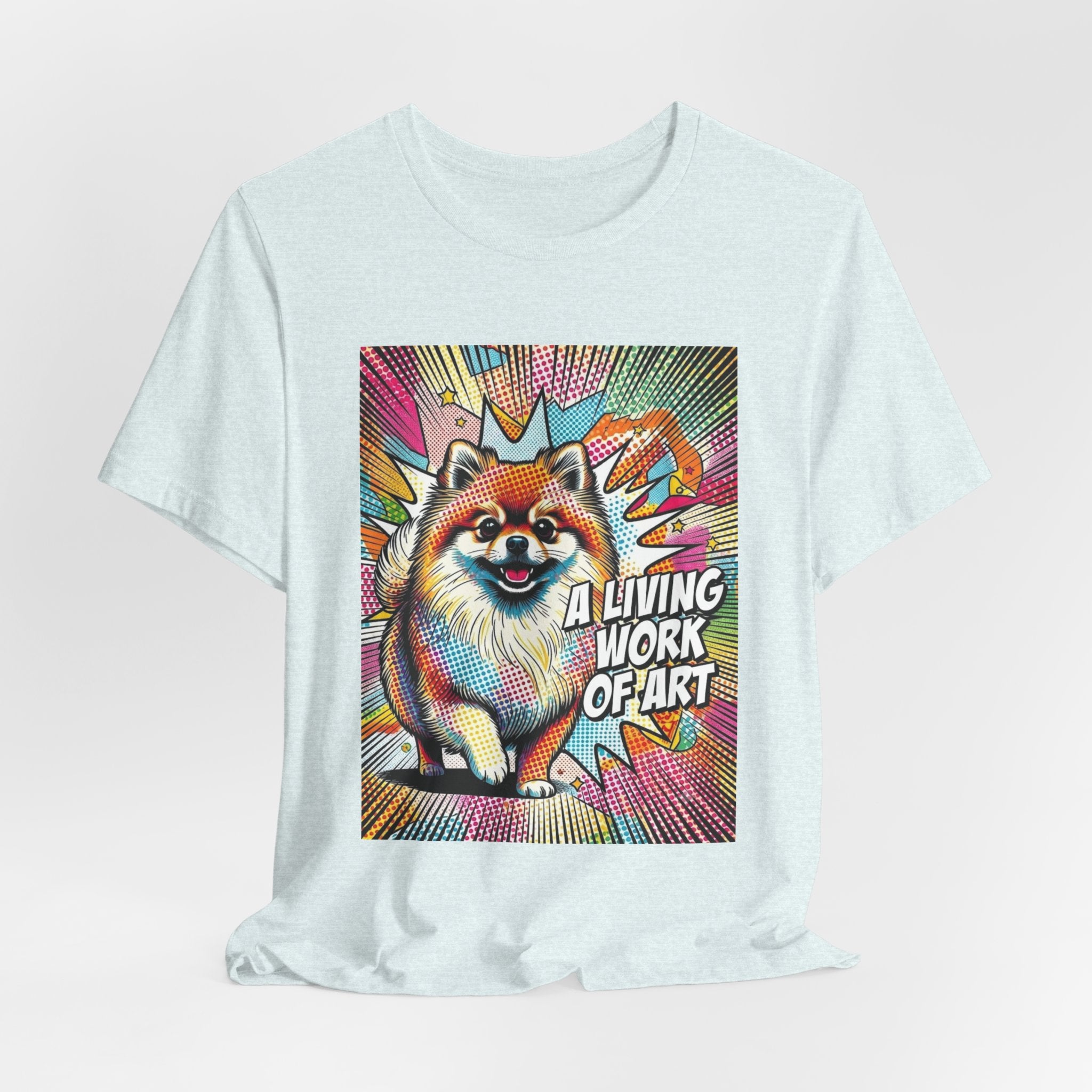 Pomeranien T Shirt | Living Work of Art Collection | Pop Art