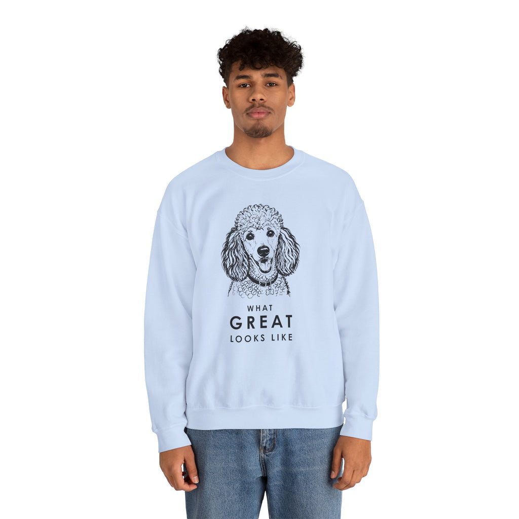 Poodle Sweatshirt | What Great Looks Like
