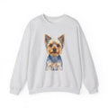 Yorkshire Terrier Sweatshirt | Living Work of Art Collection | Pointillism Style